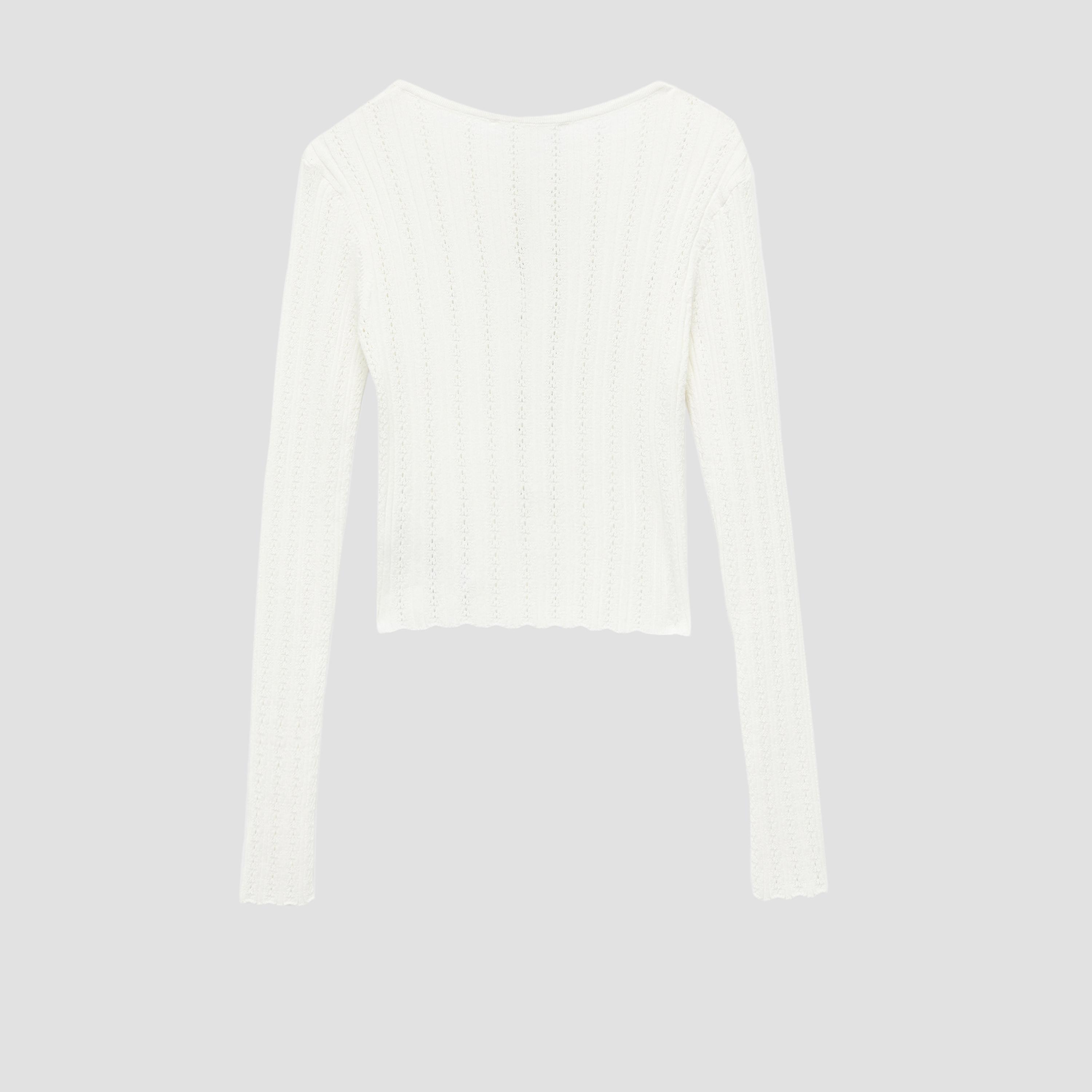 KOTON White Knitted Women's Cardigan-women-winterwear-cardigansandjumpers-cardigans-image-5