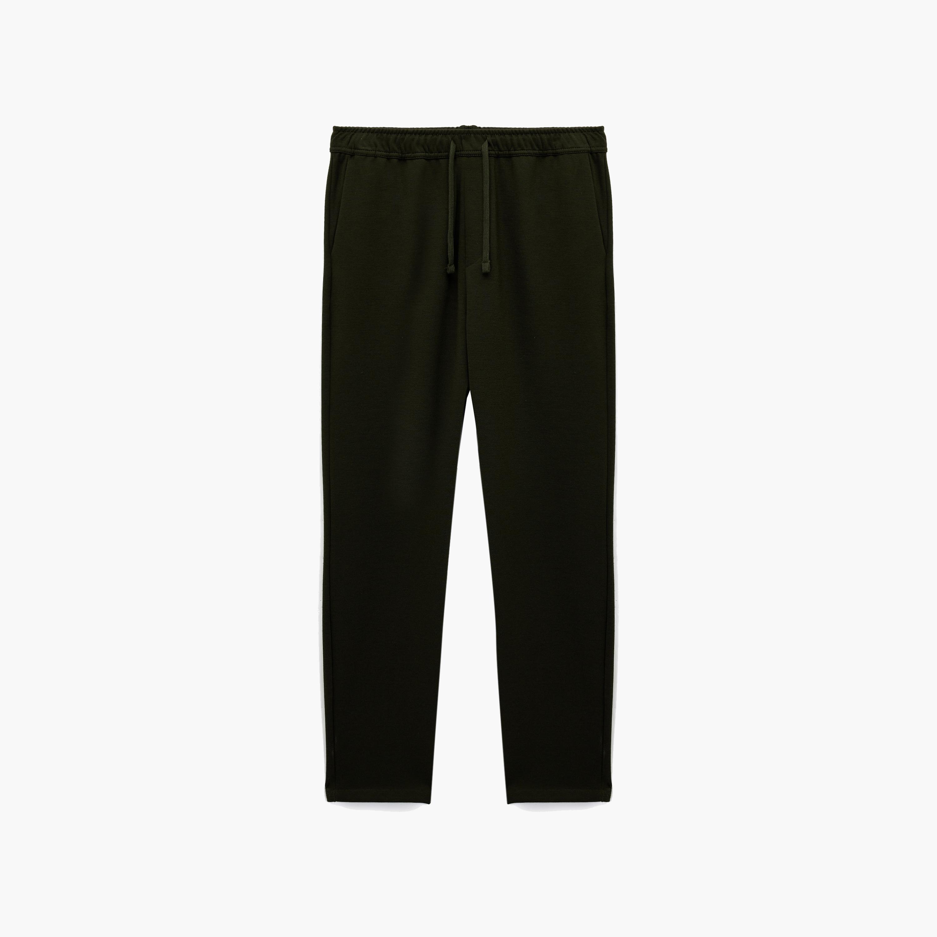 KOTON Regular Fit High-Rise Drawstring Waist Men's Trousers-men-clothing-trousersandchinos-trousers-image-4