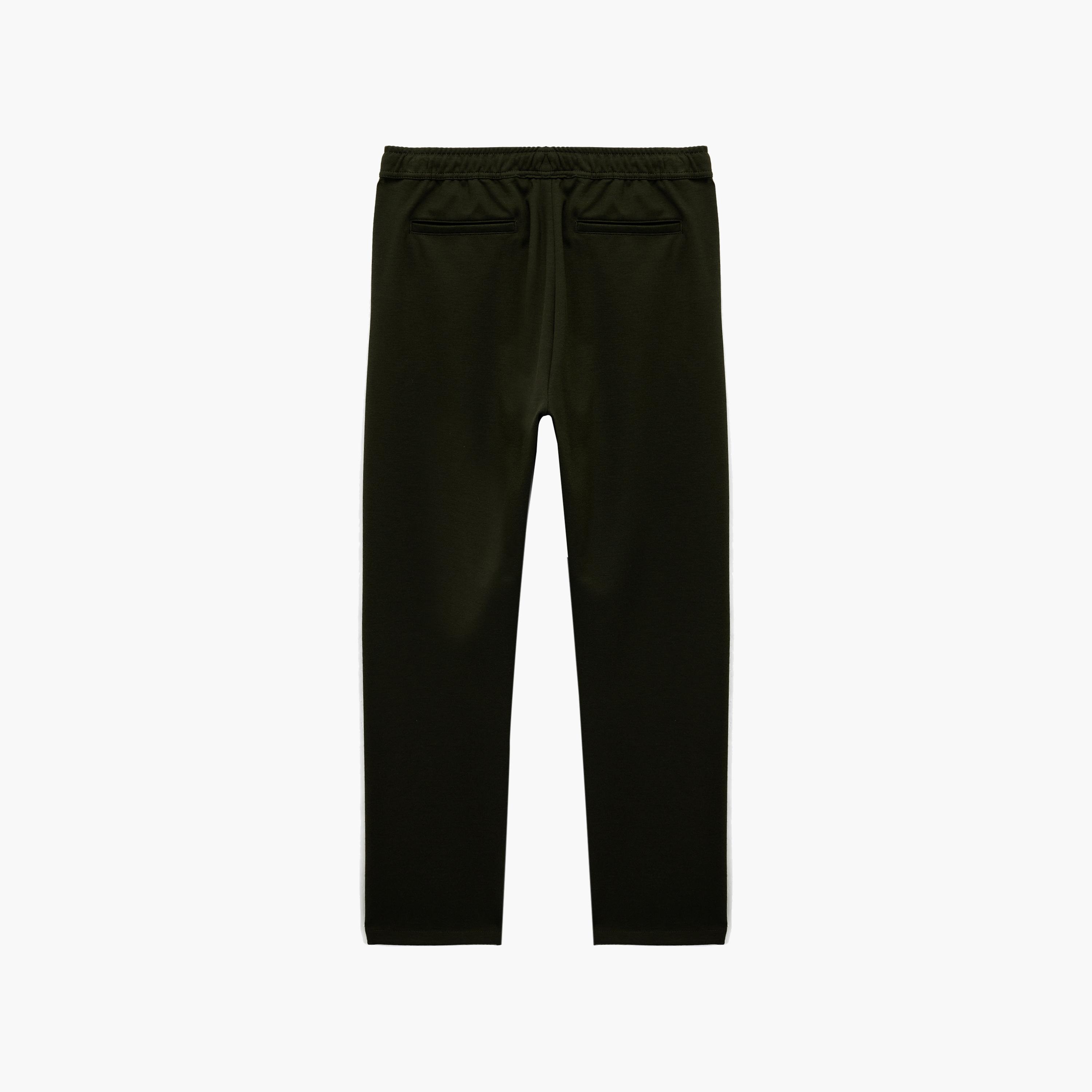 KOTON Regular Fit High-Rise Drawstring Waist Men's Trousers-men-clothing-trousersandchinos-trousers-image-5