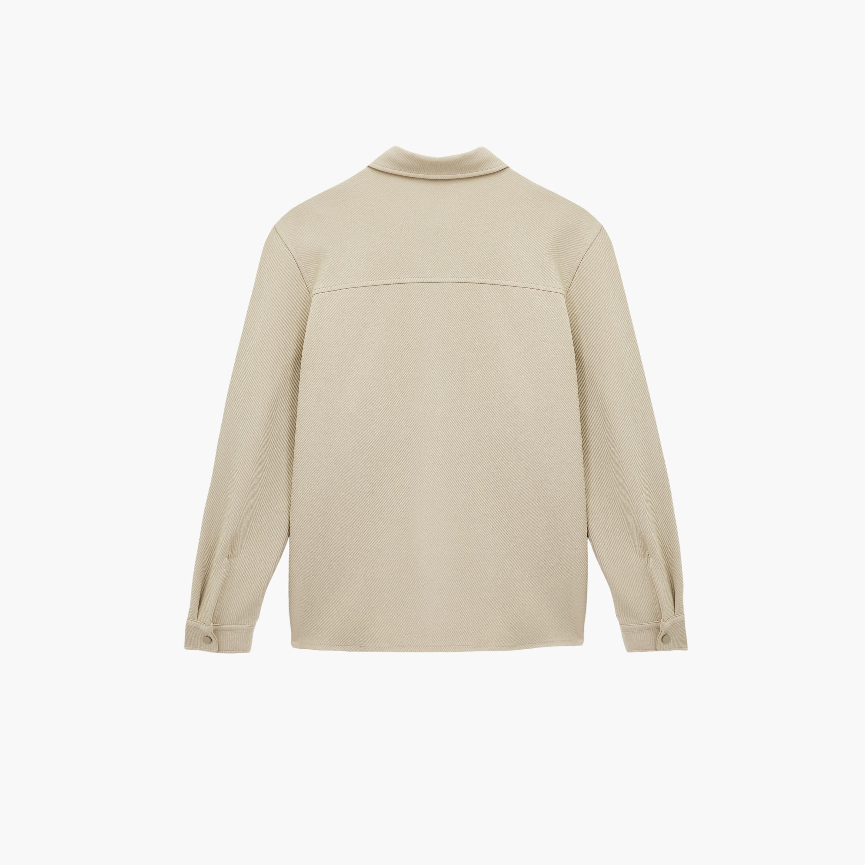 KOTON Regular Fit Plain Collared Long Sleeves Men's Shirt-men-clothing-shirts-image-4
