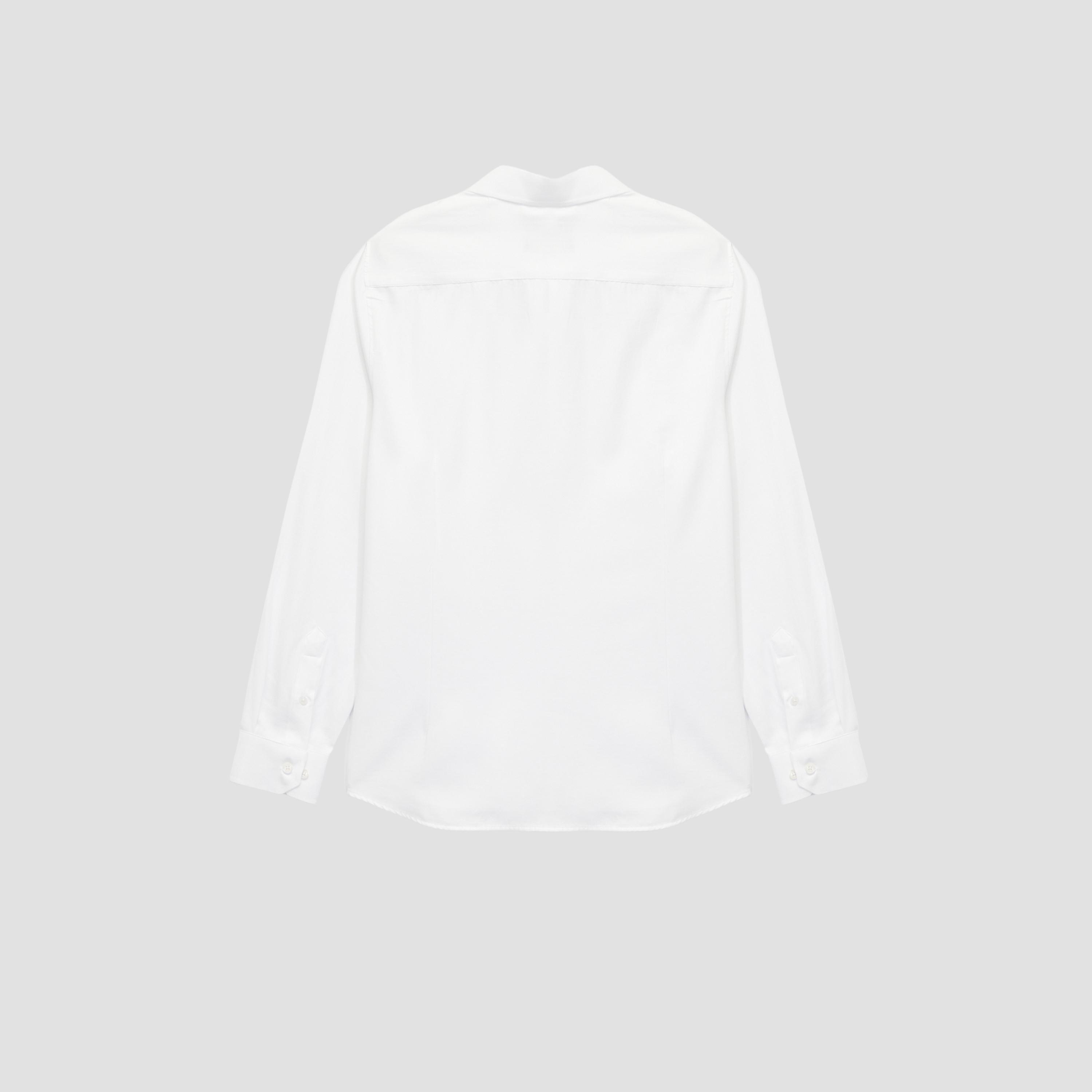 KOTON Slim Fit Plain Collared Long Sleeves Men's Shirt-men-clothing-shirts-image-5