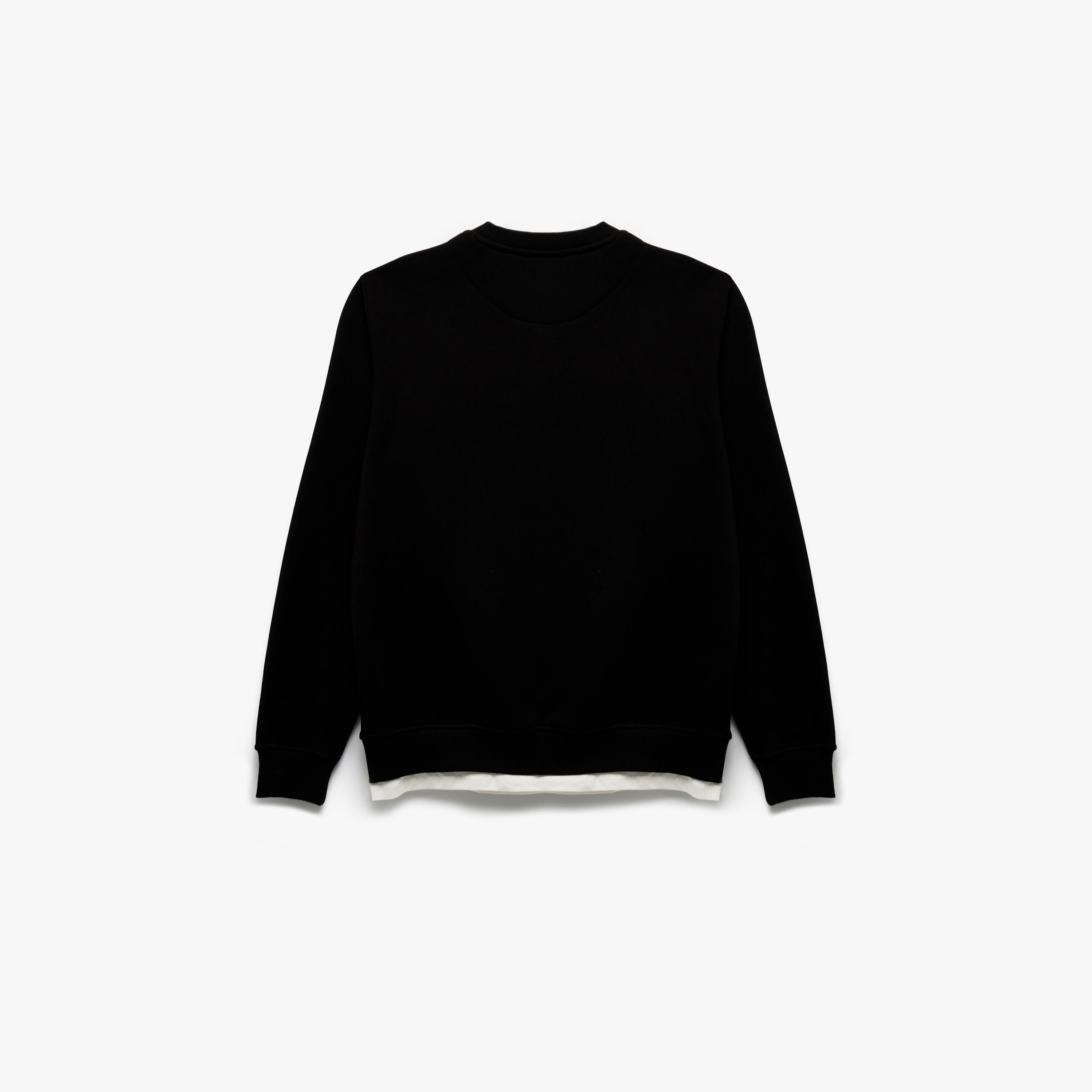 KOTON Plain Round Neck Long Sleeves Men's Sweatshirt-men-winterwear-hoodiesandsweatshirts-image-4