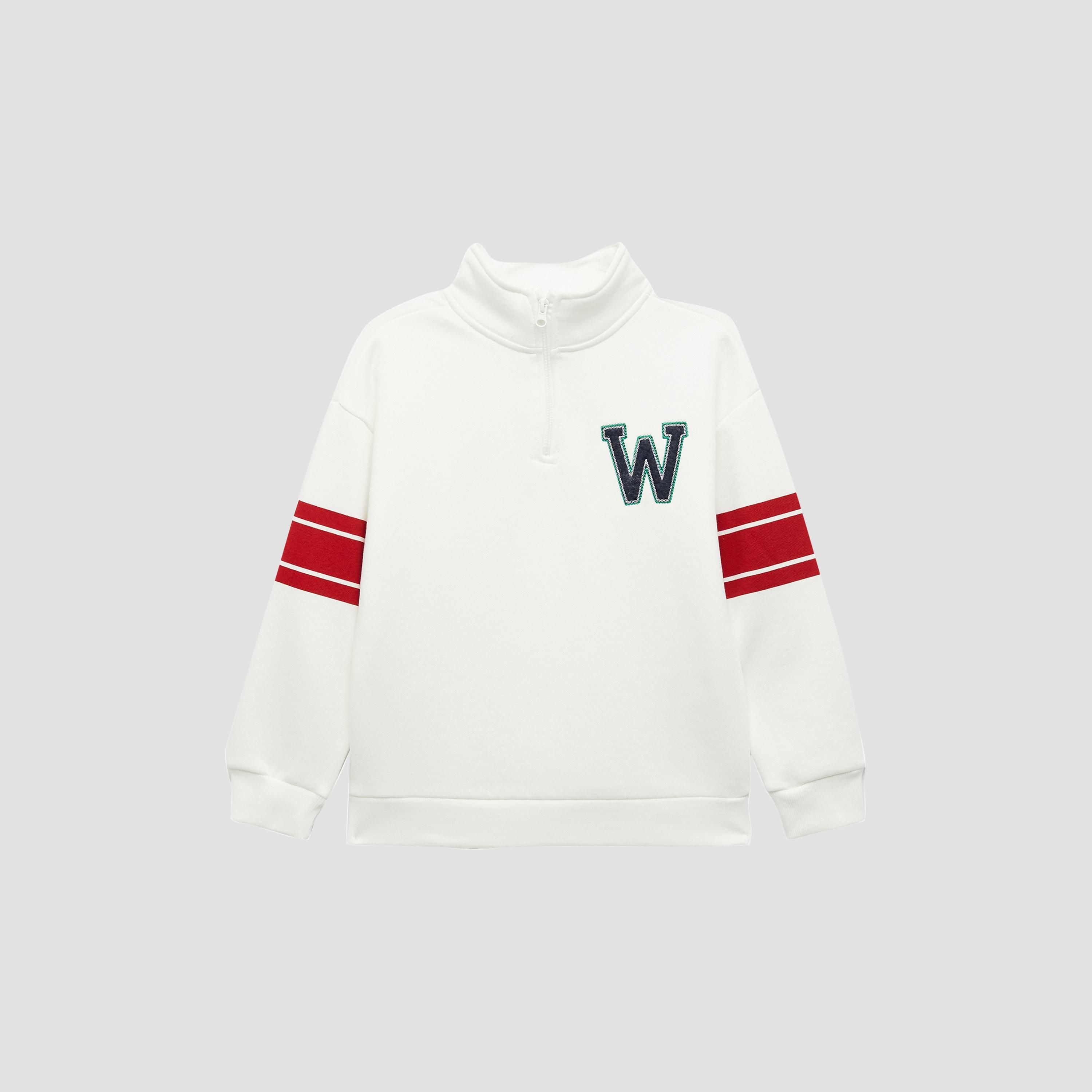 Koton Long Sleeves High Neck Sweatshirt-boys-clothing-sweatshirts-image-1