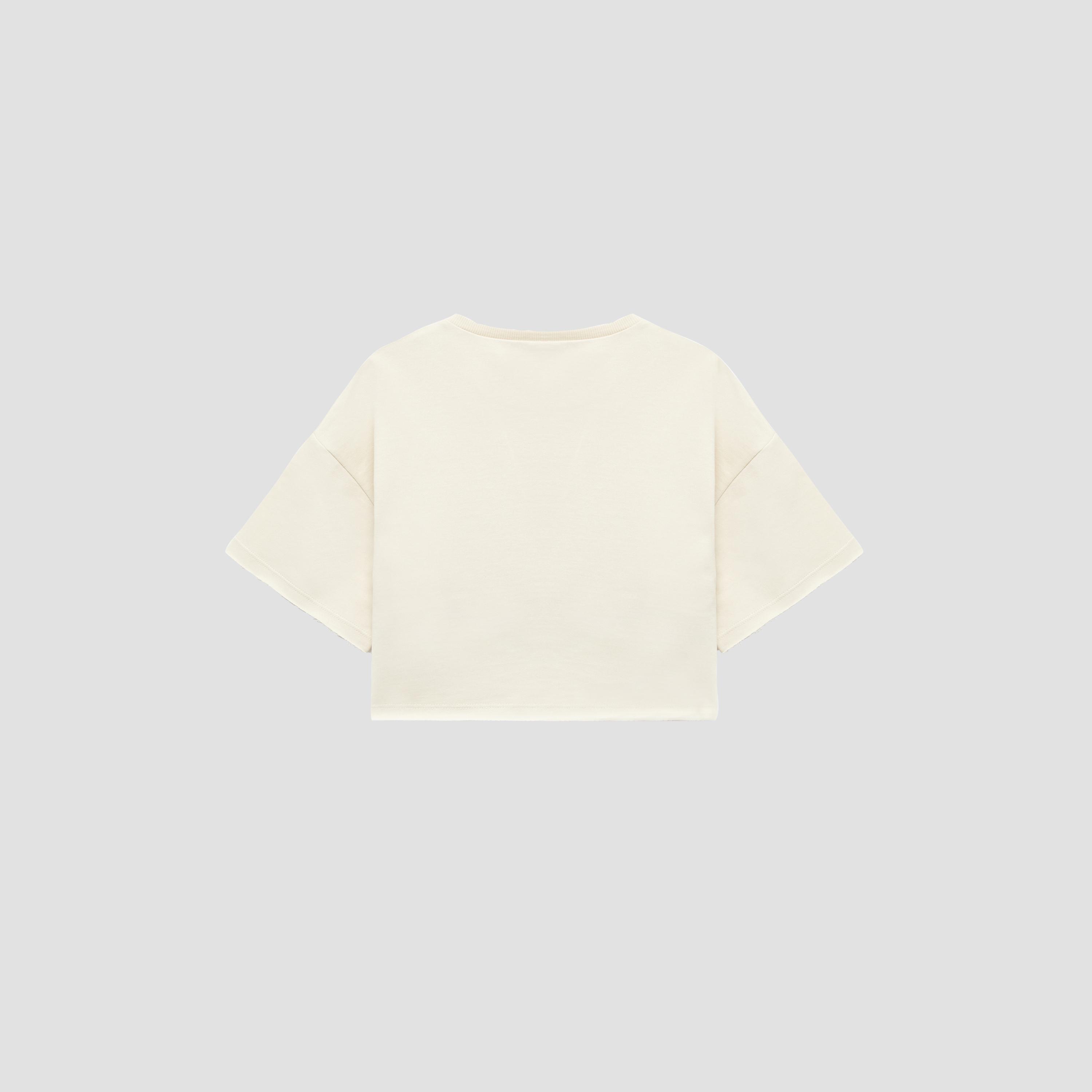 Koton Long Sleeves Round Neck Cotton T-Shirt-girls-clothing-tshirts-image-2