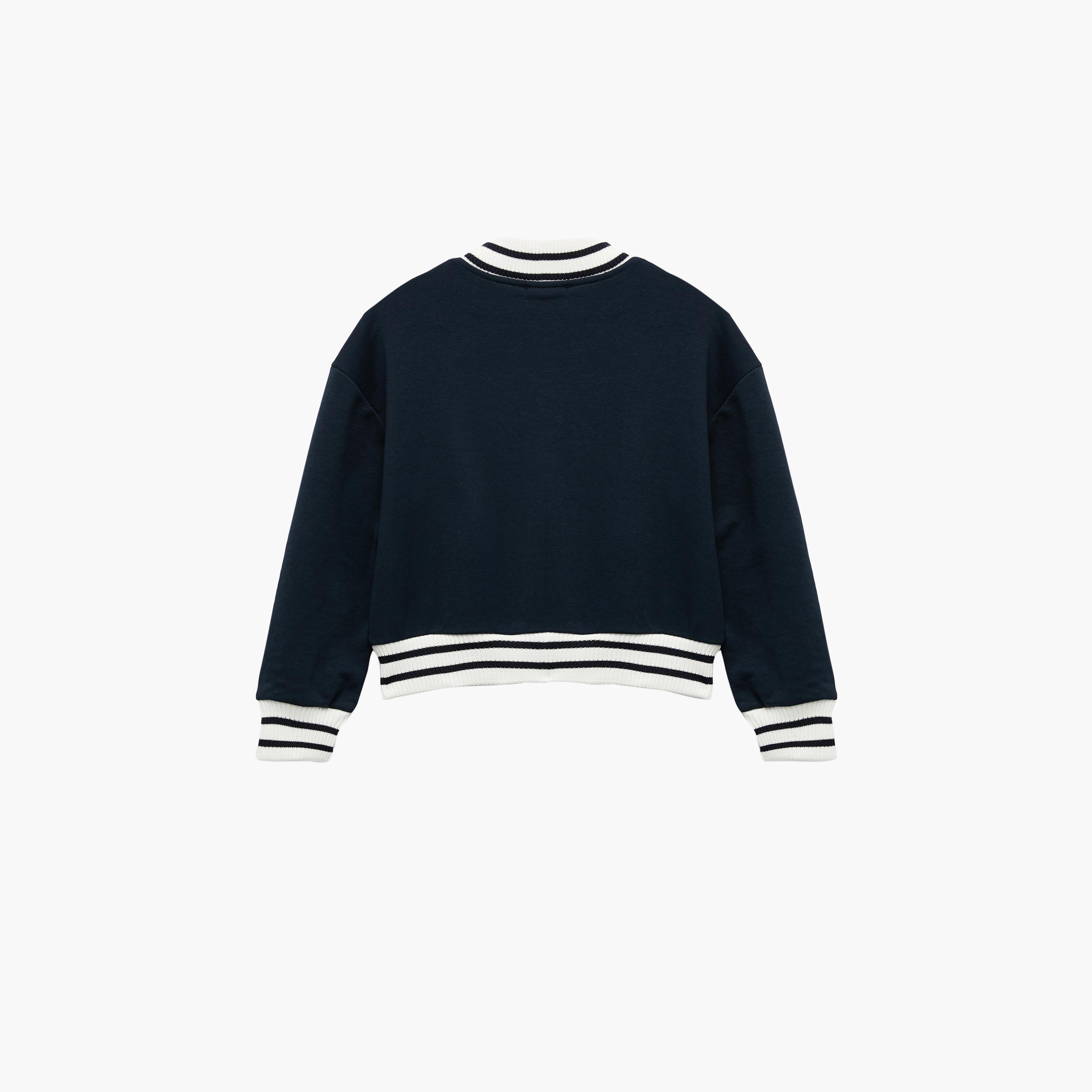 Koton Long Sleeves Embroidered Varsity Jacket-girls-clothing-jacketsandcoats-image-4