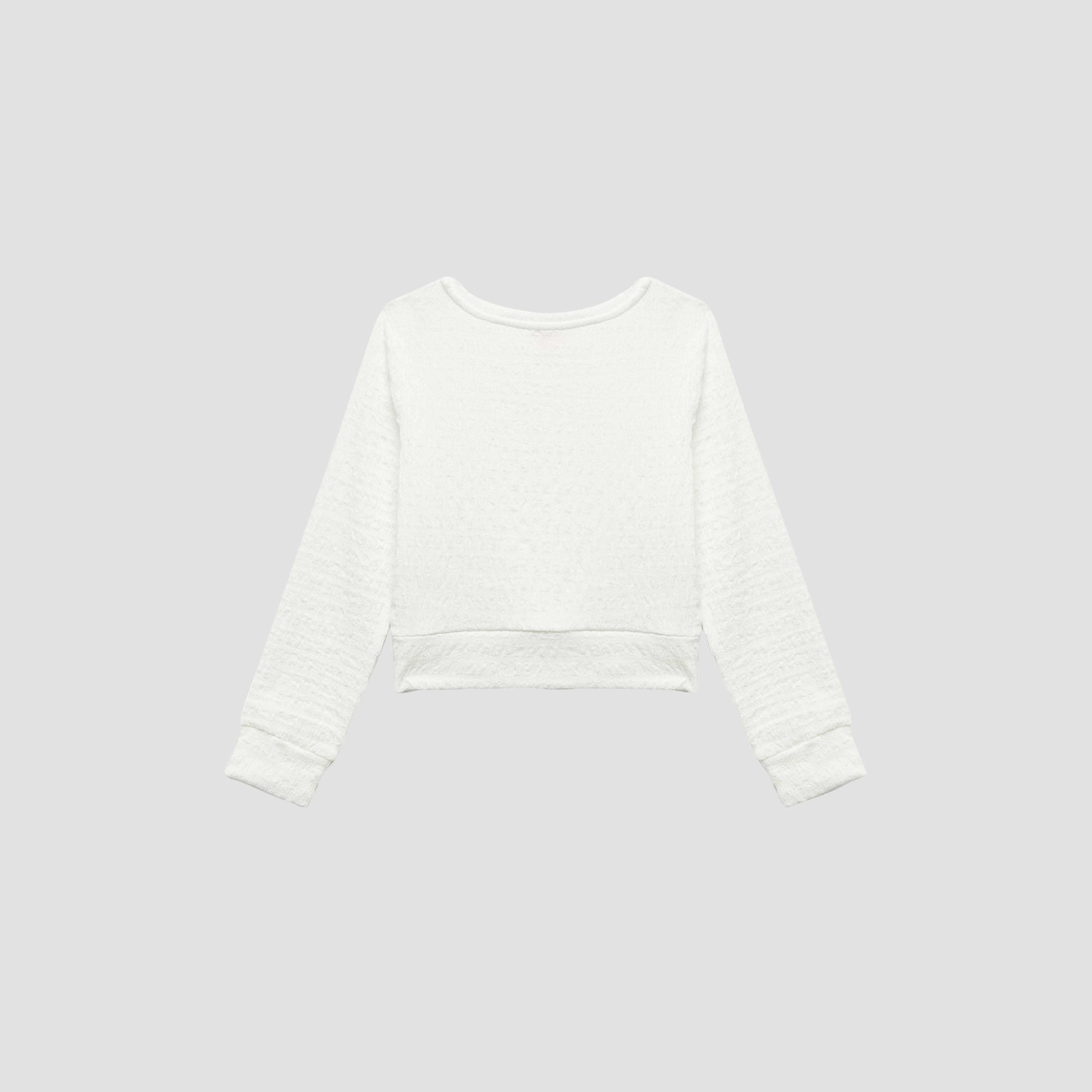 Koton Long Sleeves Round Neck Blouse-girls-clothing-blousesandshirts-image-2