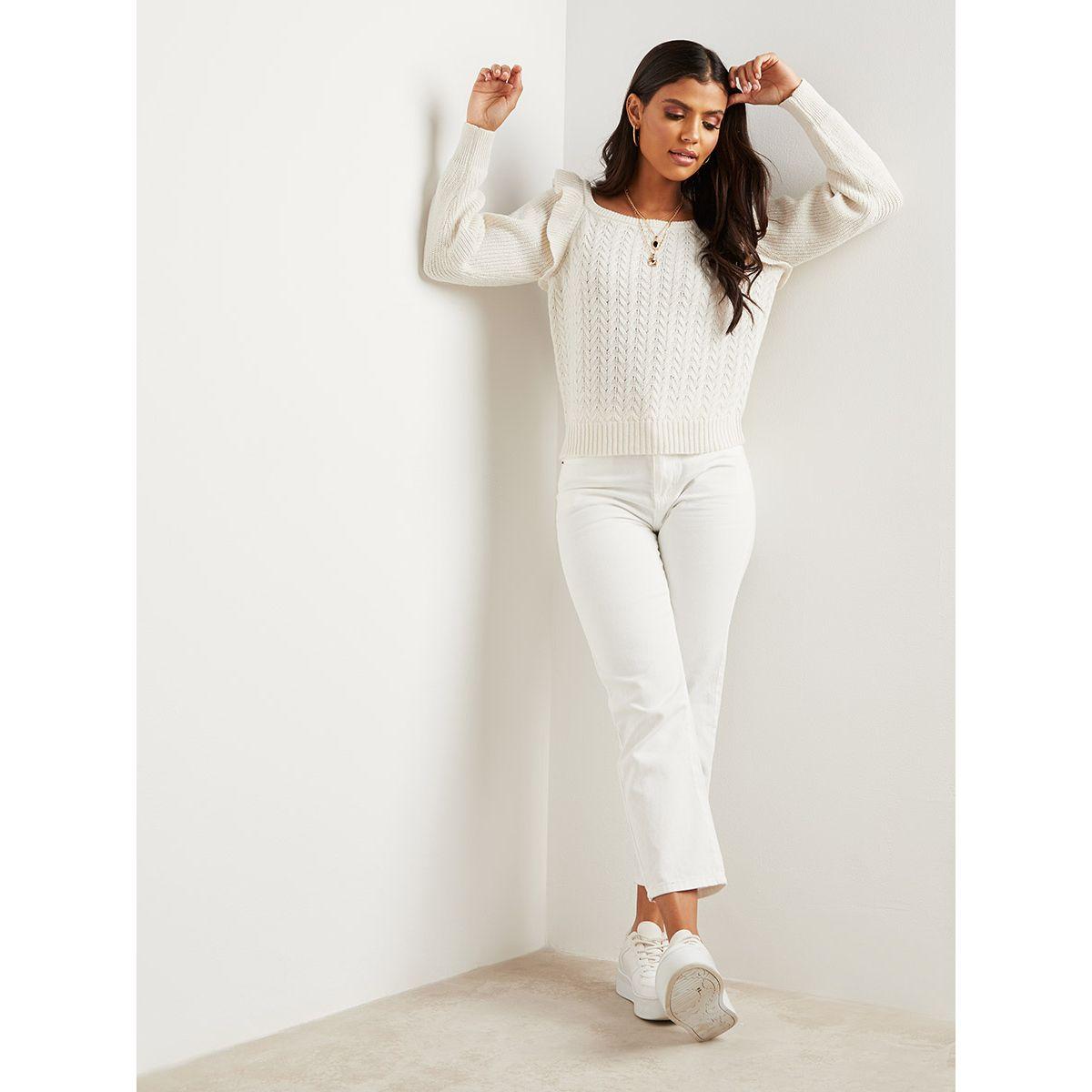 سويتر بتفاصيل كشكش من ستايلي-women-winterwear-cardigansandjumpers-jumpers-image-3