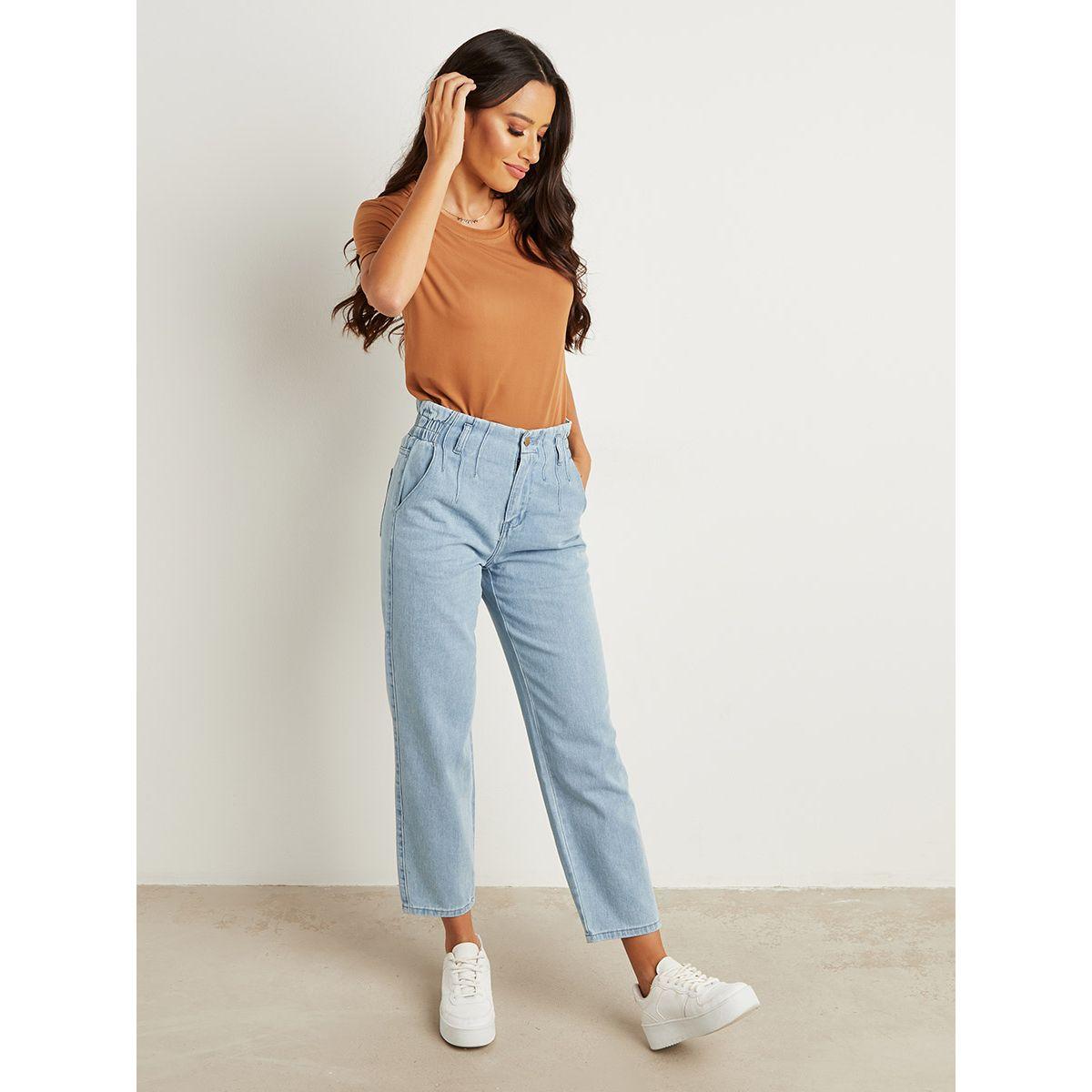 بنطلون جينز بقصة واسعة من ستايلي-women-clothing-bottoms-jeans-image-2