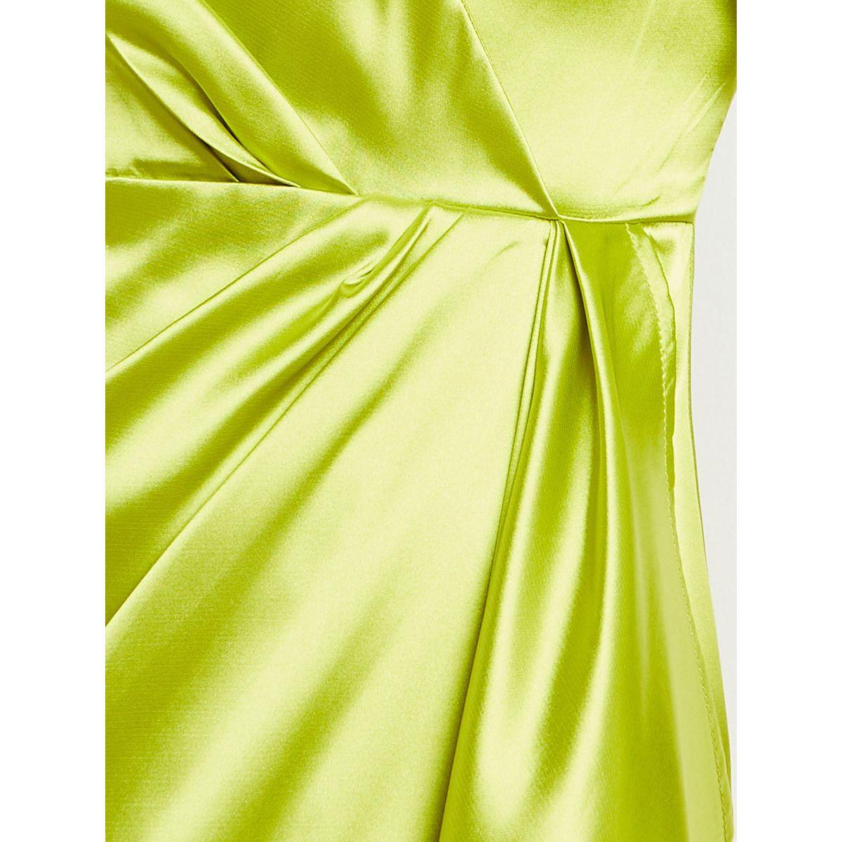 Styli Puff Sleeves Pleated Hem Bodycon Mini Dress-women-clothing-dresses-image-3