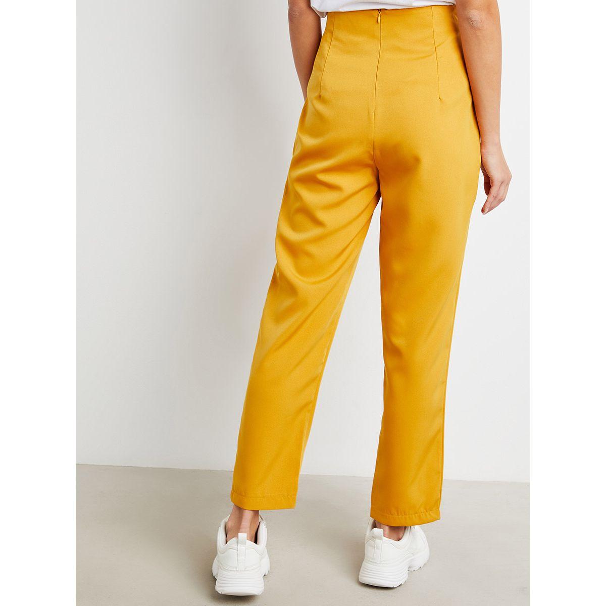 بنطلون بأزرار وسحّاب إغلاق-women-clothing-bottoms-trousers-image-3