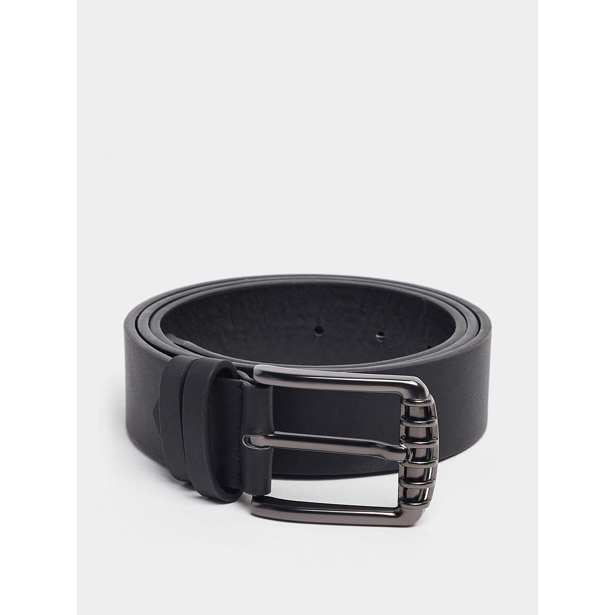 Styli Textured Buckle Casual Belt-men-beltsandwallets-belts-image-1