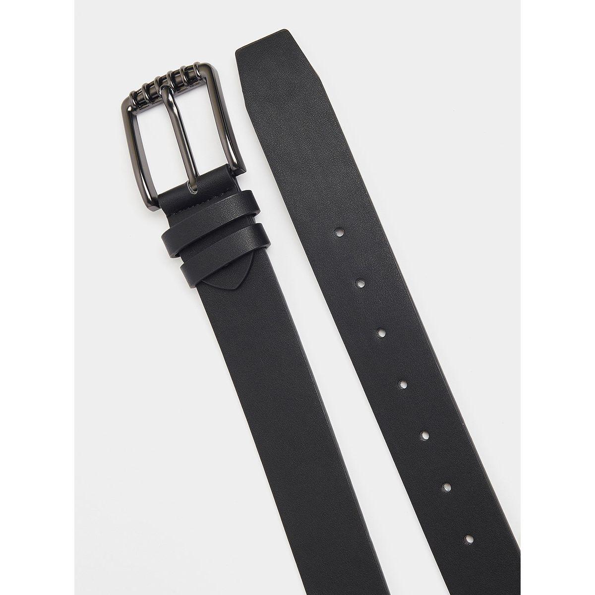 Styli Textured Buckle Casual Belt-men-beltsandwallets-belts-image-4