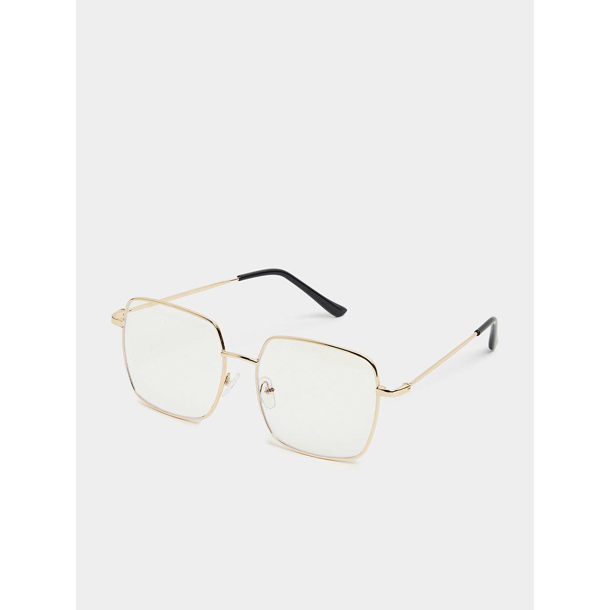 Styli Square Frame Clear Sunglasses-women-sunglasses-image-1