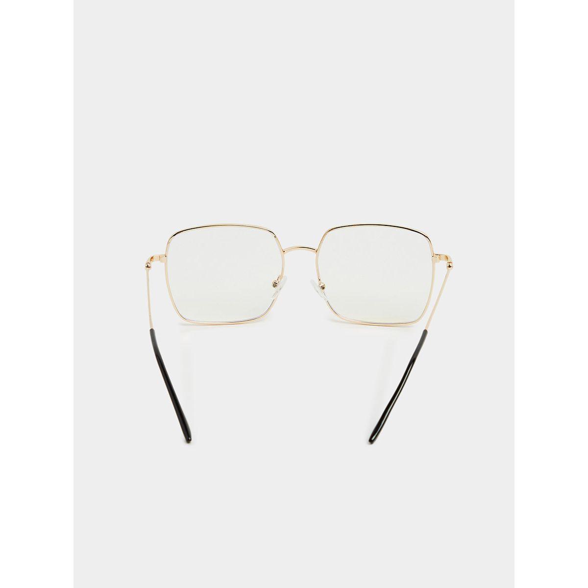Styli Square Frame Clear Sunglasses-women-sunglasses-image-3