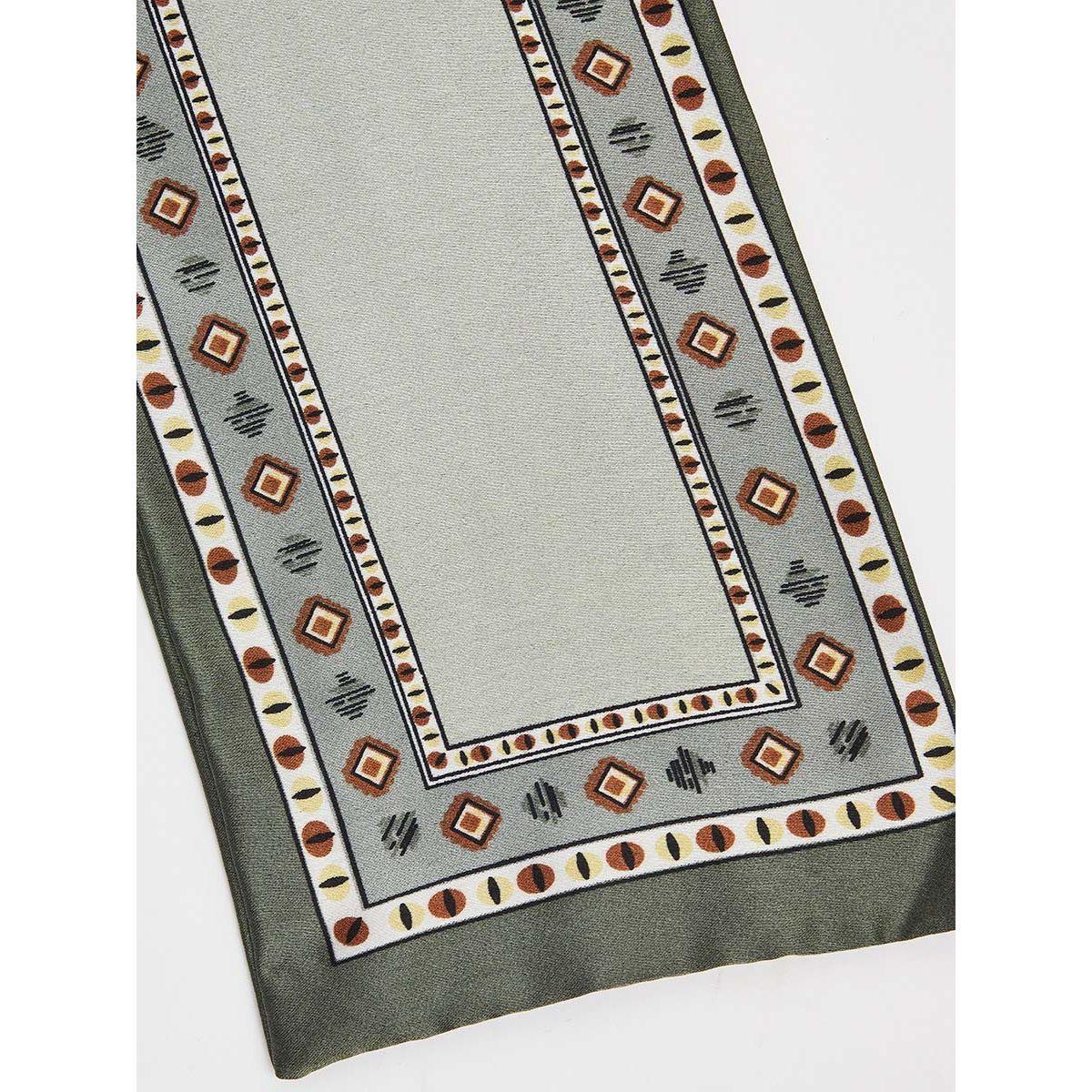 Styli Geo Print Long Slim Scarf-women-winterwear-scarves-image-4