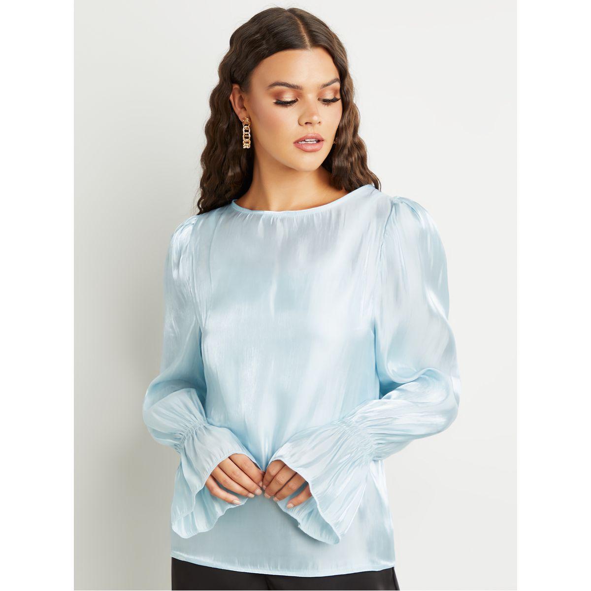 بلوزة بياقة دائرية-women-clothing-shirtsandblouses-blouses-image-3