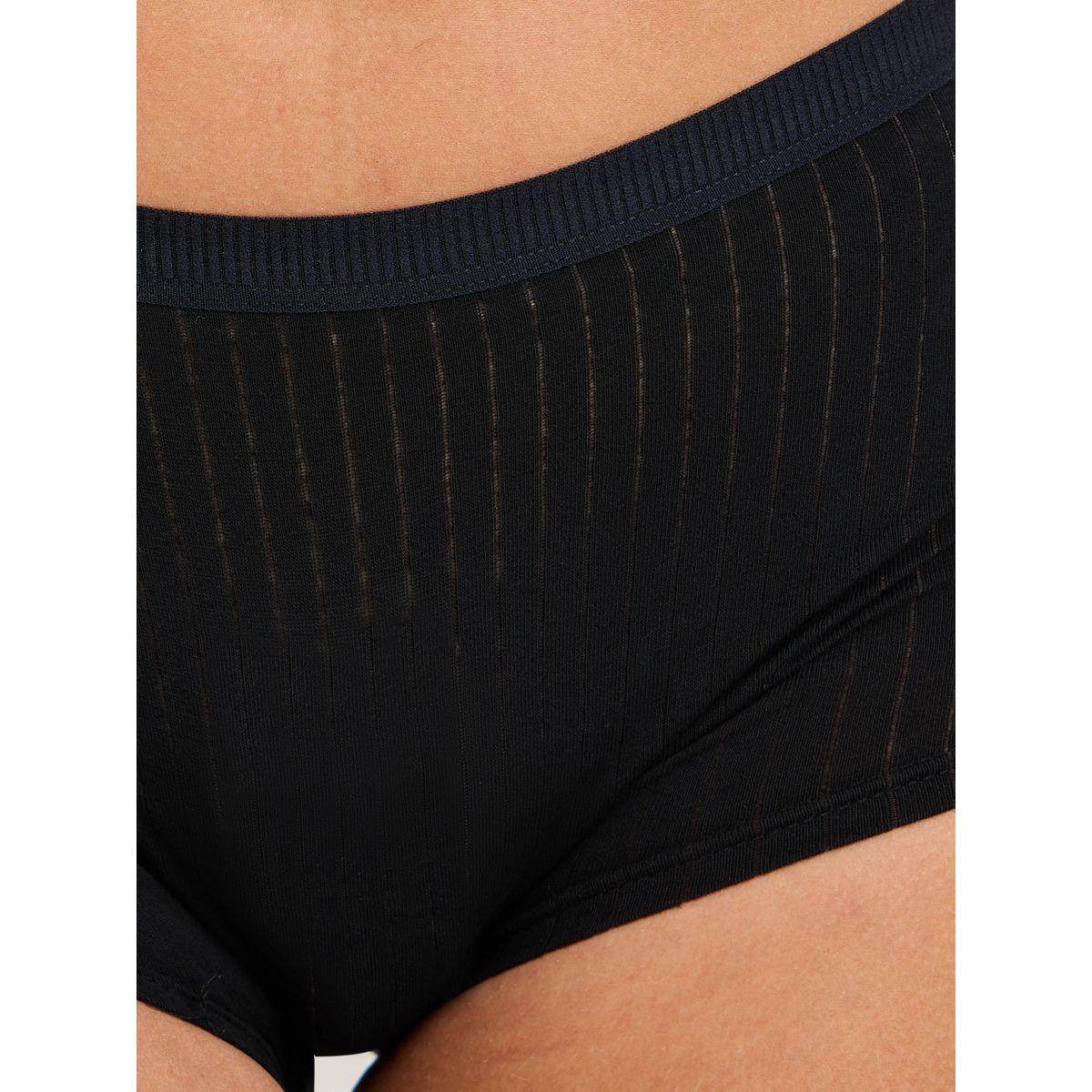 Styli Pack of 4 - Cotton Textured Shorts-women-clothing-lingerie-panties-image-4