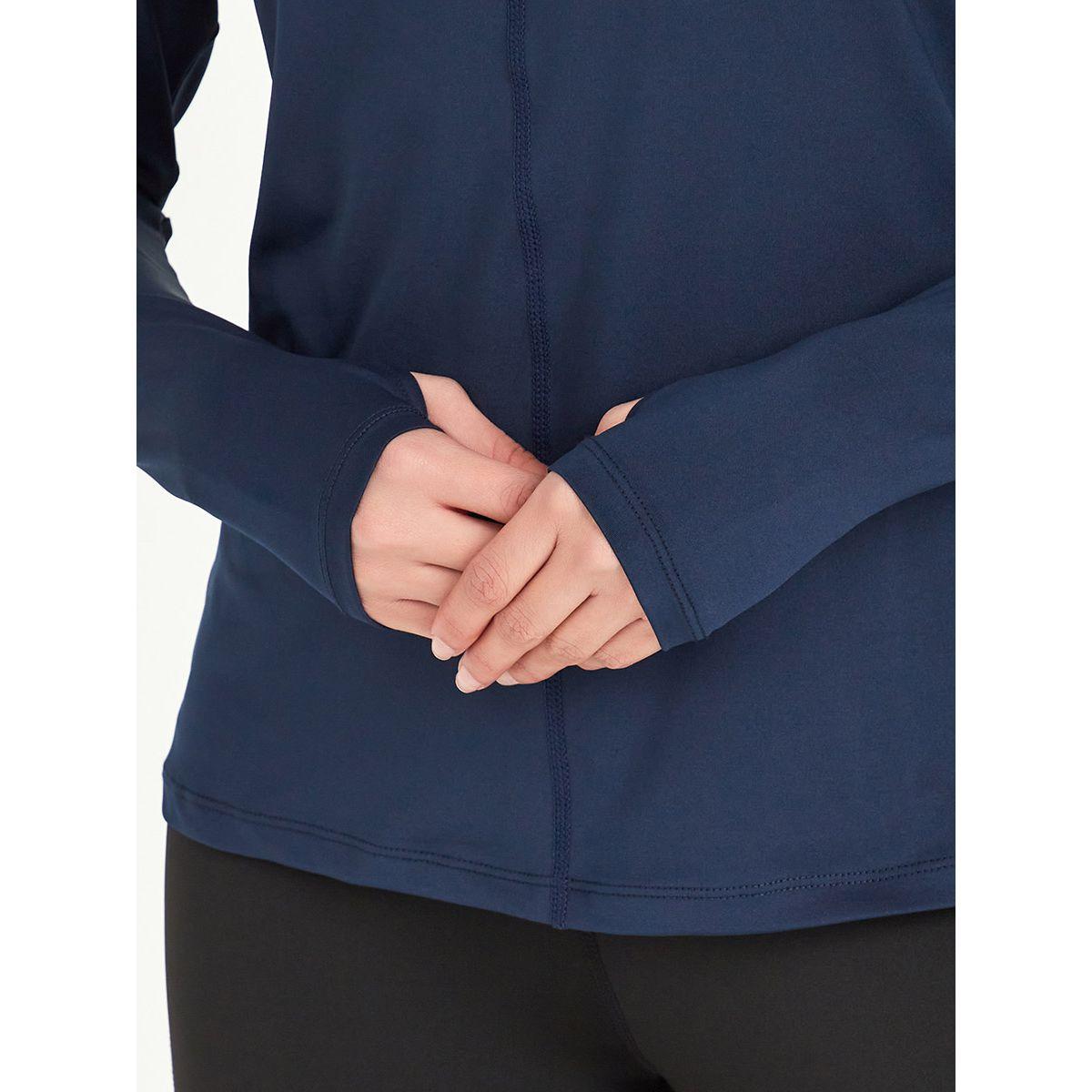 Styli Stitch Insert Thumbhole Detail Long Sleeves Active Top-women-clothing-sportswearandactivewear-tshirtsandvests-image-3