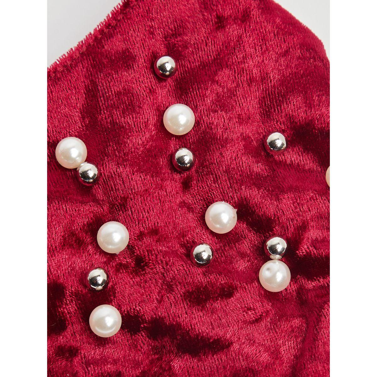قناع للوجه مخمل مزين باللؤلؤ-women-clothingaccessories-fashionmasks-image-5