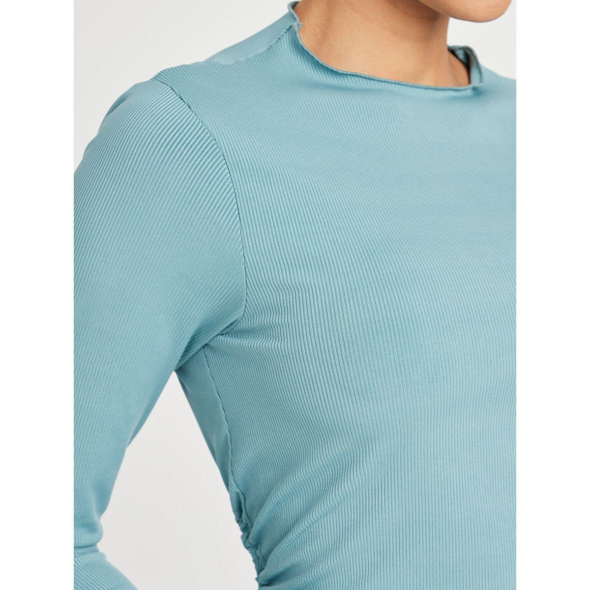 بلوزة بياقة عالية واكمام طويلة من ريد تايب-women-clothing-shirtsandblouses-blouses-image-4
