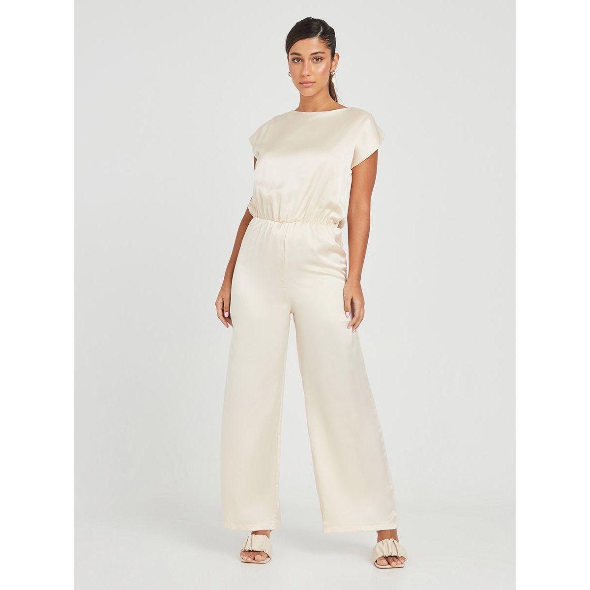 Styli Raglan Sleeves Round Neck Wide Leg Jumpsuit-women-clothing-jumpsuits-image-1