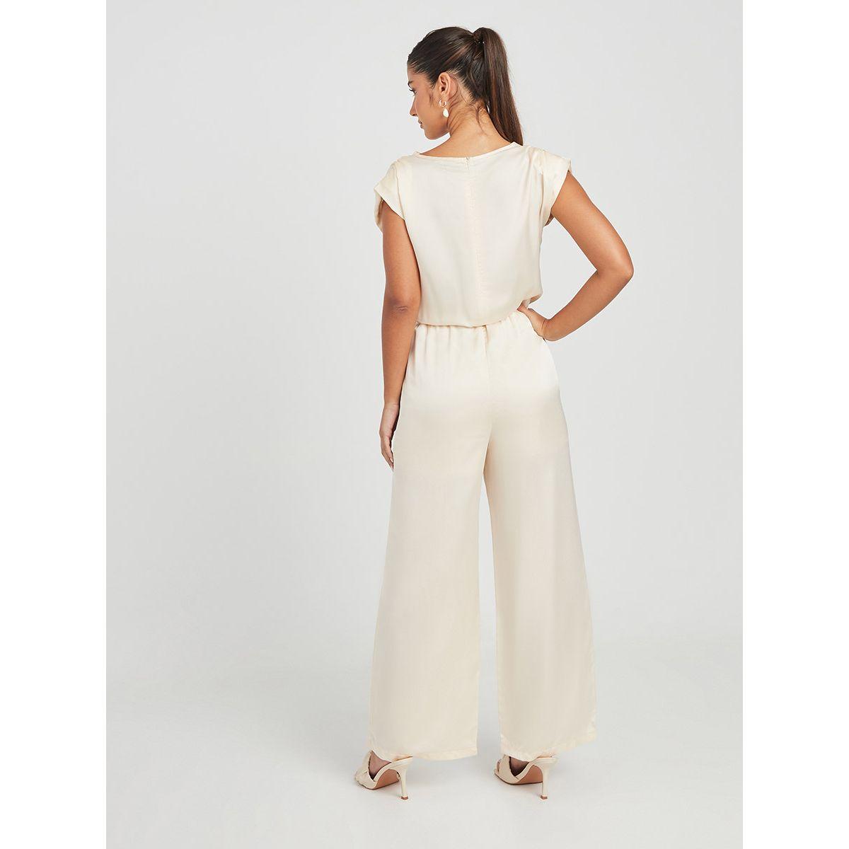 Styli Raglan Sleeves Round Neck Wide Leg Jumpsuit-women-clothing-jumpsuits-image-4