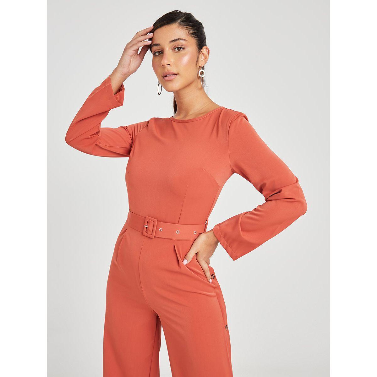 جمبسوت باكمام طويلة من ريد تايب-women-clothing-jumpsuits-image-2