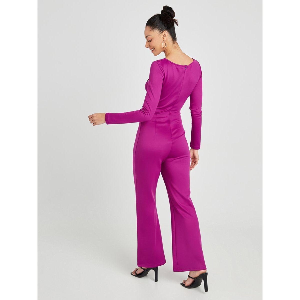 جمبسوت بقصة واسعة من ريد تايب-women-clothing-jumpsuits-image-4