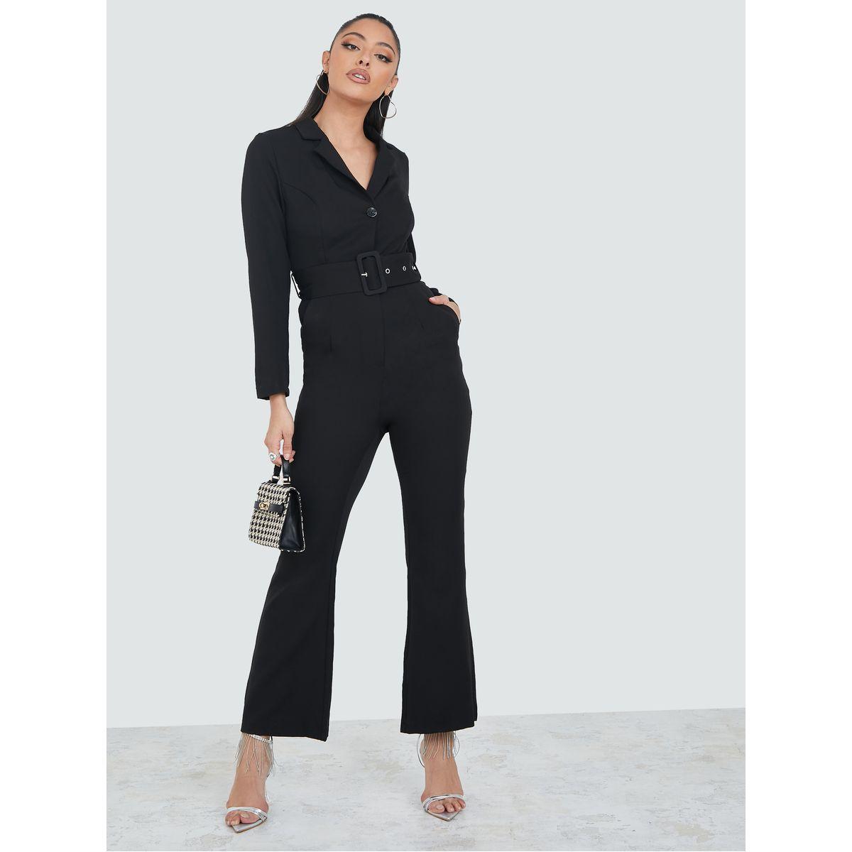 جمبسوت بقصة مستقيمة مع حزام-women-clothing-jumpsuits-image-2