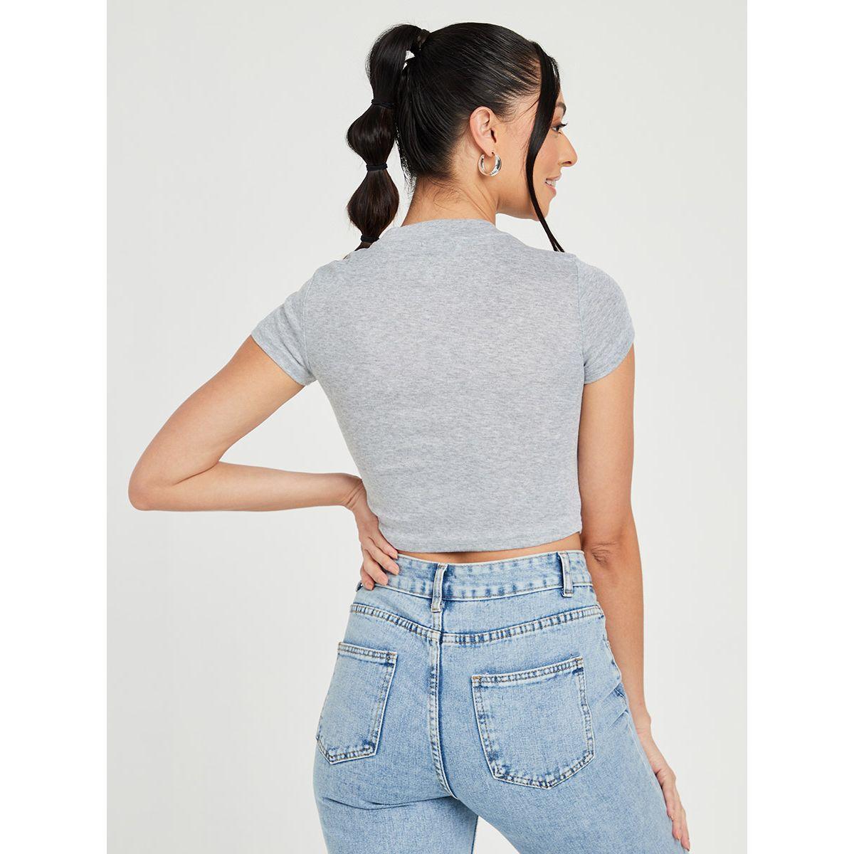 تيشيرت قصير بأكمام قصيرة من ريد تايب-women-clothing-tshirts-image-4