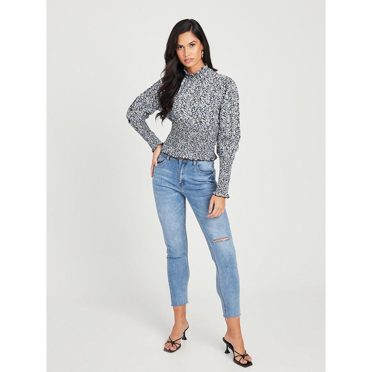 بلوزة باكمام طويلة من ريد تايب-women-clothing-shirtsandblouses-blouses-image-2