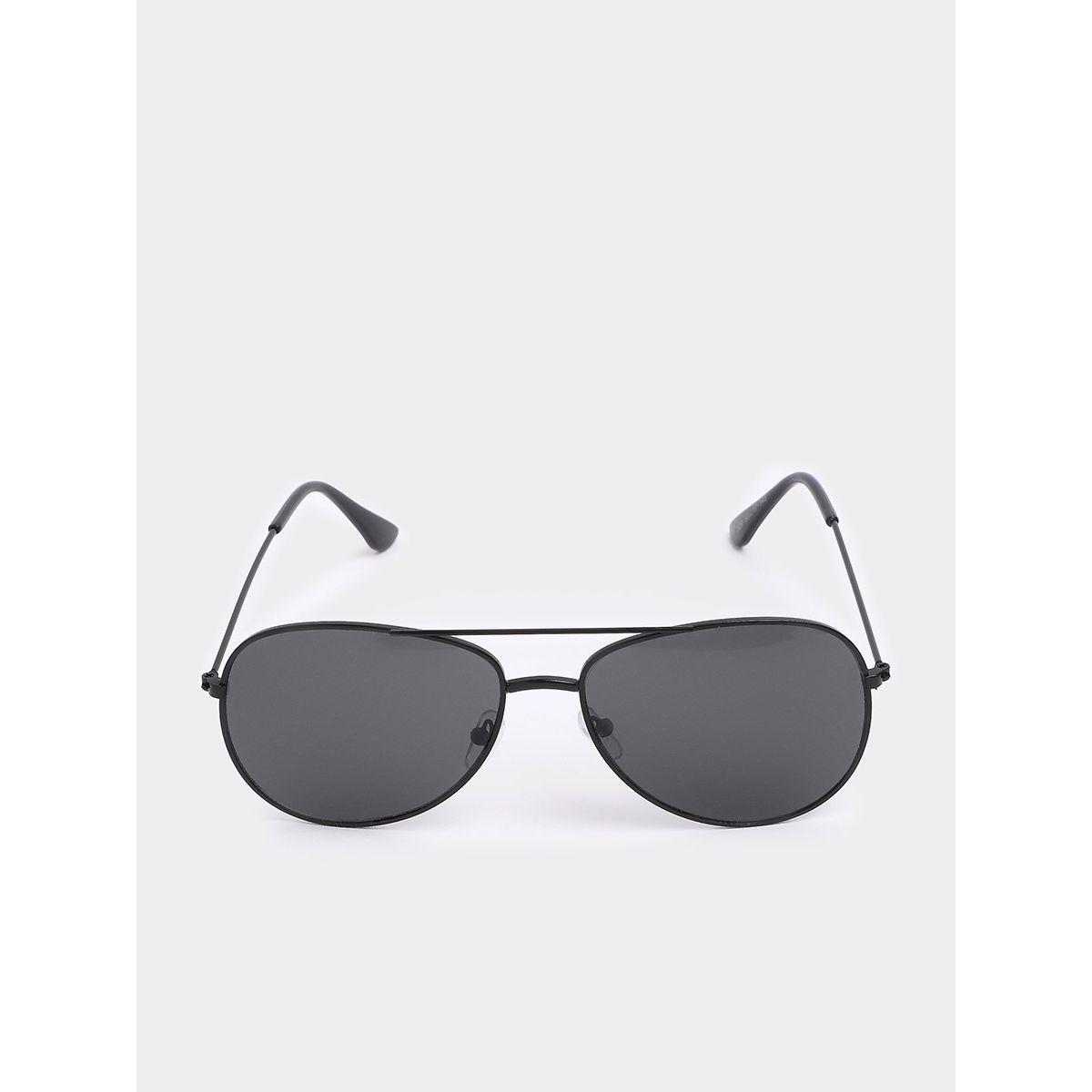 Styli Slim Temple Aviator Sunglasses with Nose Pads-men-sunglasses-image-3