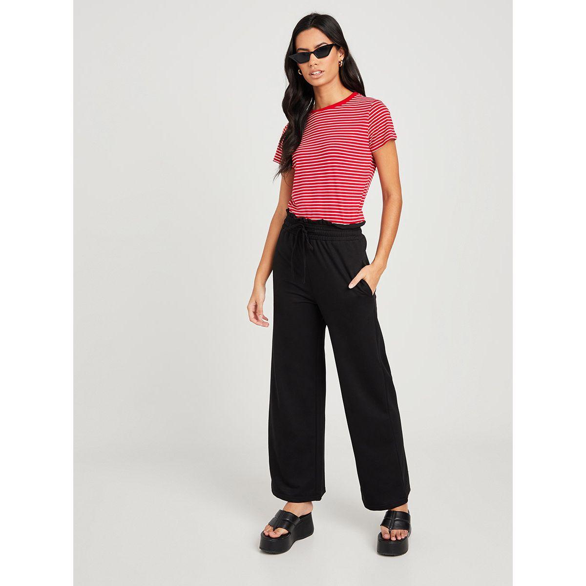 بنطال بخصر بيبر باغ-women-clothing-bottoms-trousers-image-2