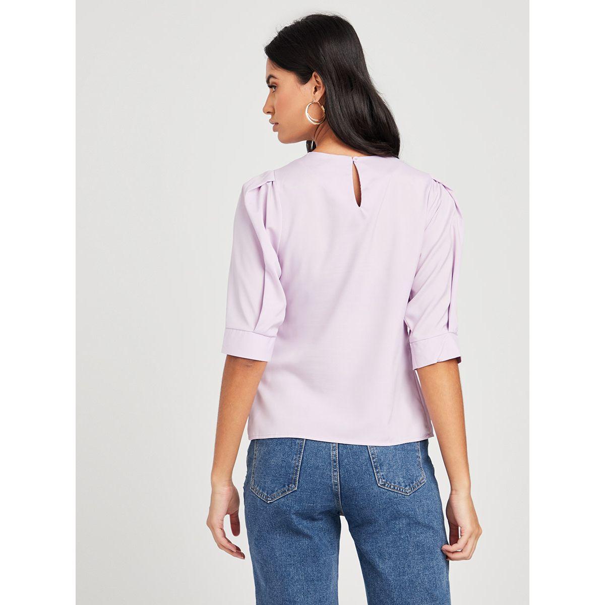 بلوزة باكمام قصيرة-women-clothing-shirtsandblouses-blouses-image-4