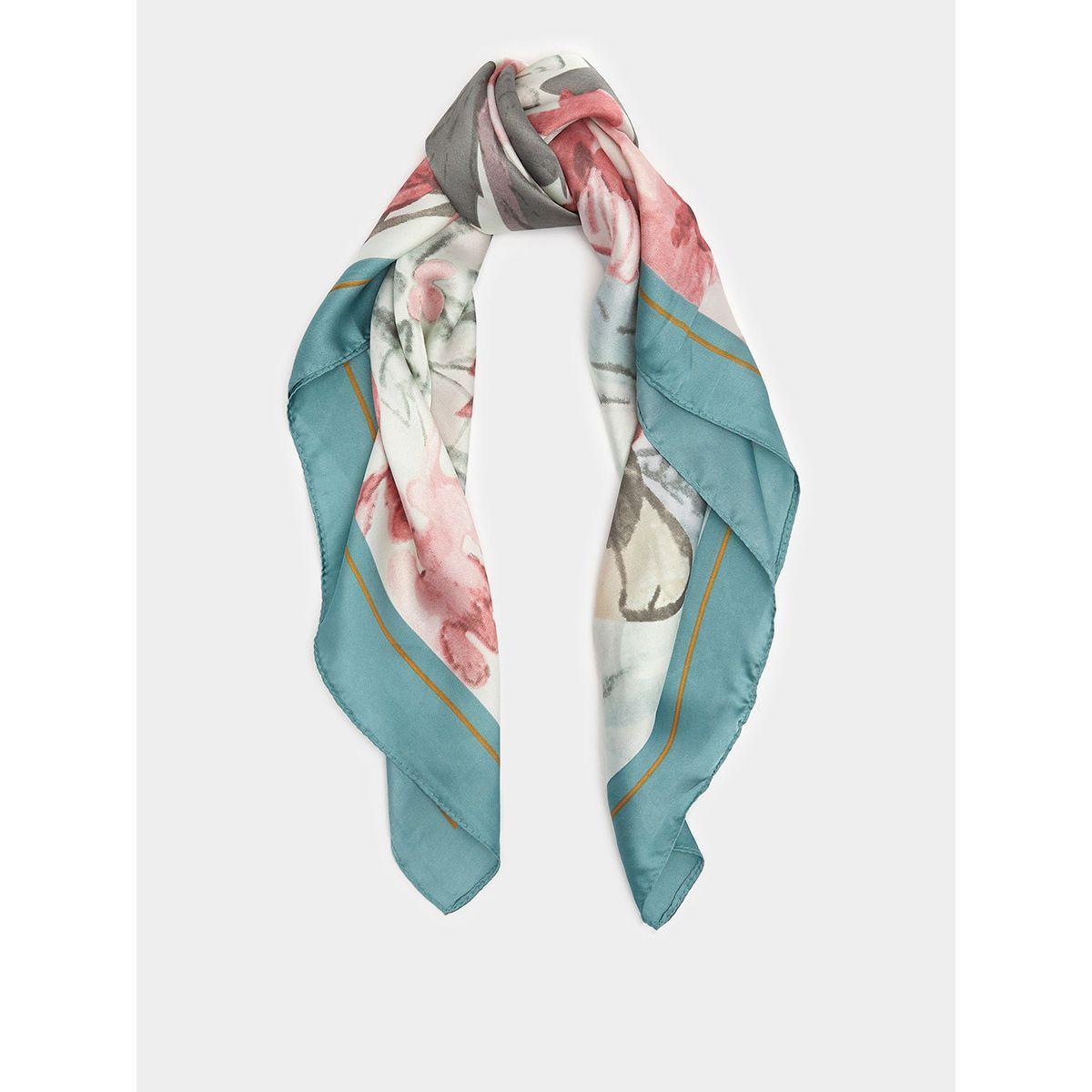 Styli Floral Print Neck Scarf-women-winterwear-scarves-image-1