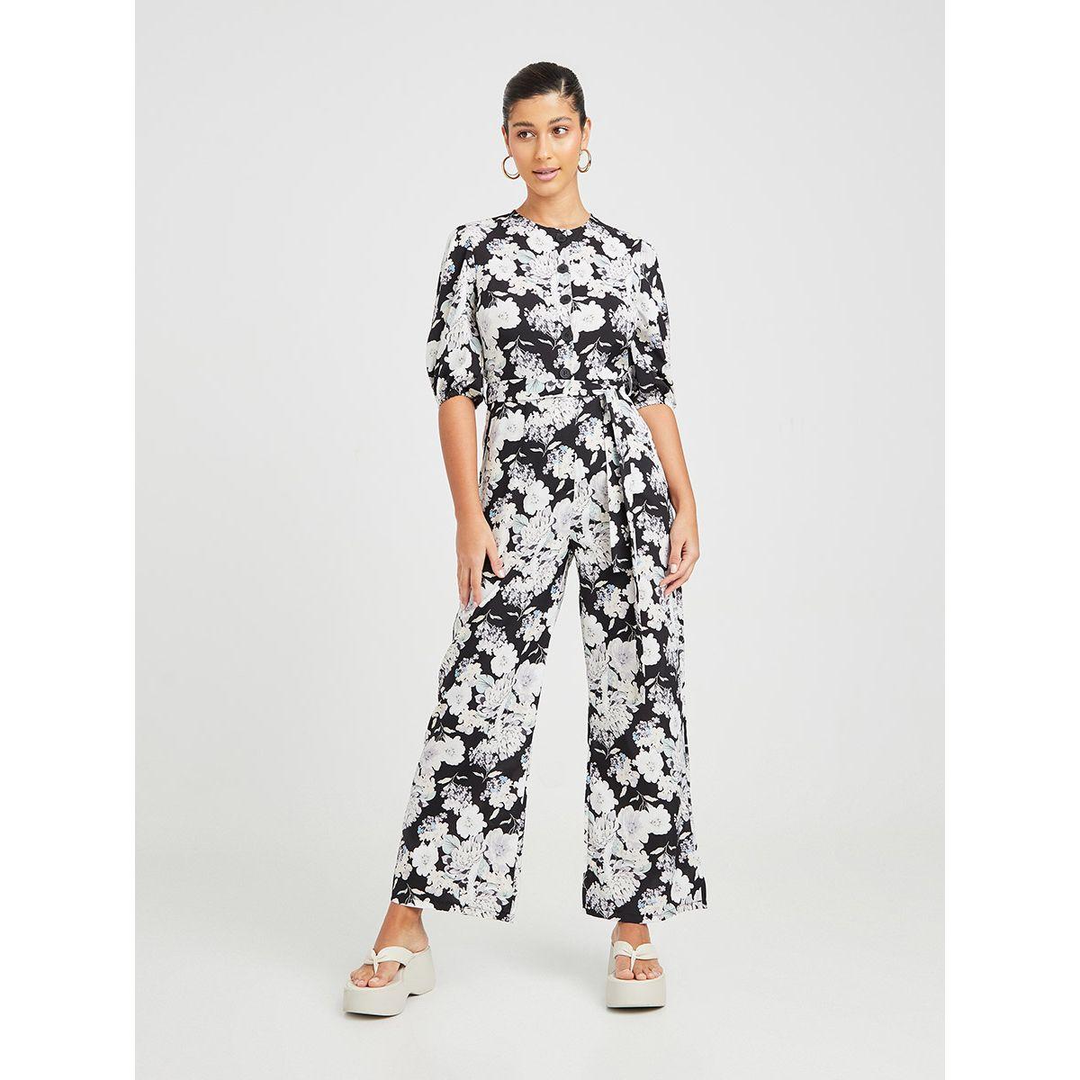 جمبسوت باكمام قصيرة من ريد تايب-women-clothing-jumpsuits-image-1