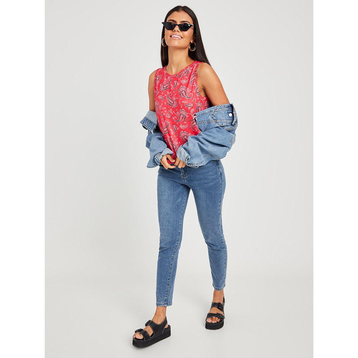 Styli Sleeveless Paisley AOP Tank-women-clothing-tshirts-image-2