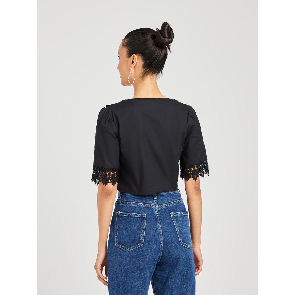 بلوزة قصيرة باكمام قصيرة من ريد تايب-women-clothing-shirtsandblouses-blouses-image-4