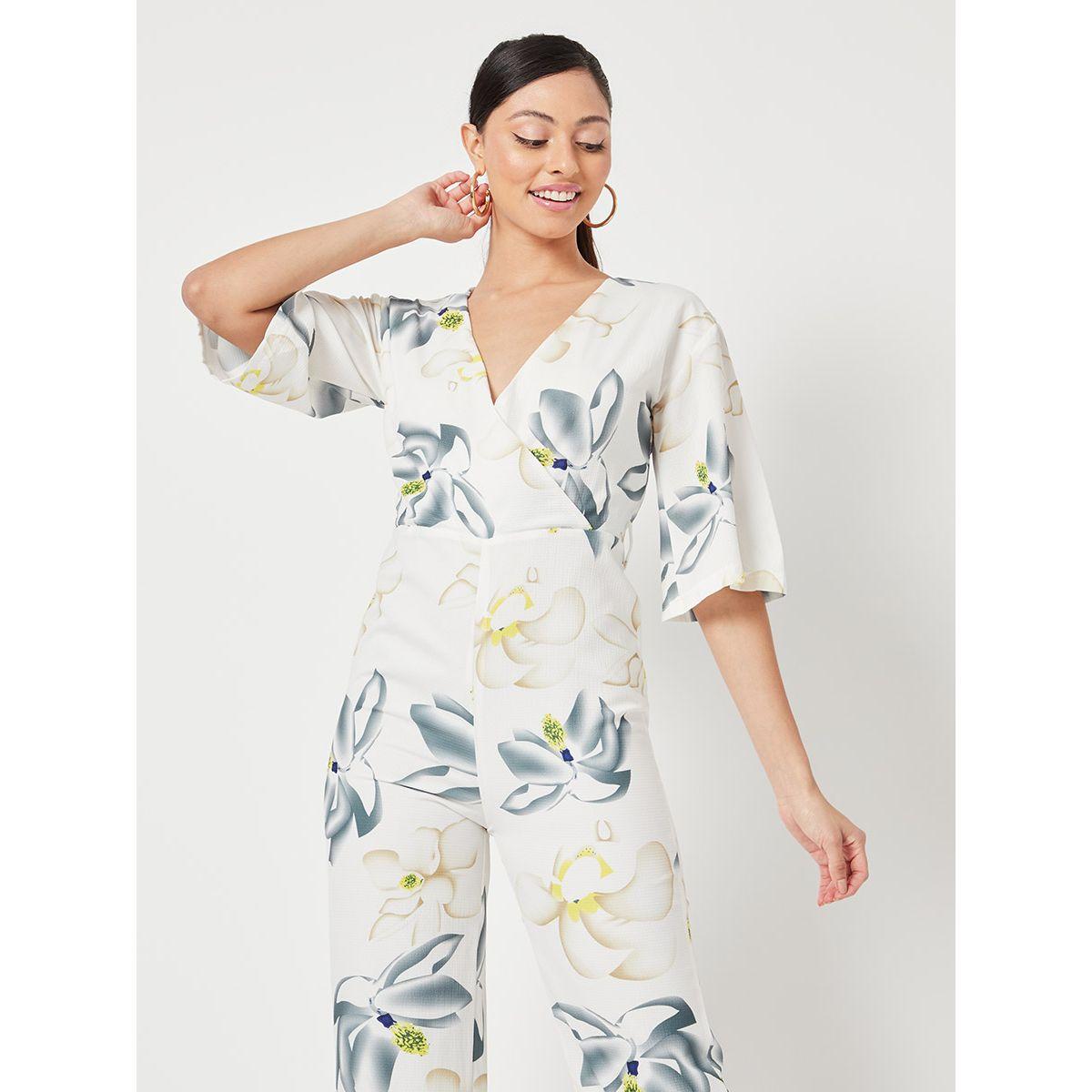 جمبسوت قصير مطبع بزهور من ريد تايب-women-clothing-jumpsuits-image-2