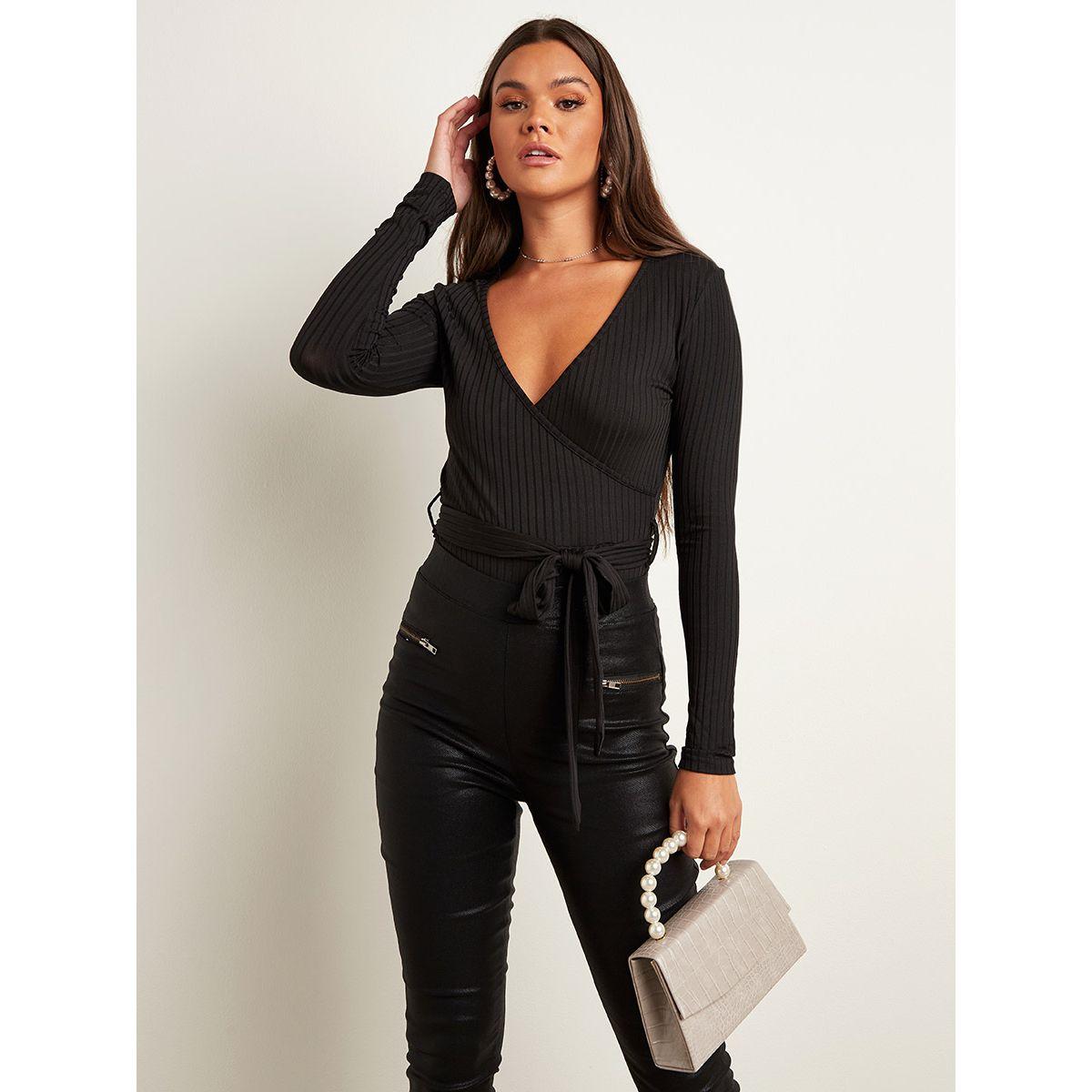 بودي سوت باكمام طويلة من ريد تايب-women-clothing-tshirts-image-1