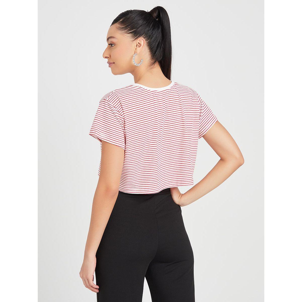 تيشيرت قصير باكمام قصيرة من ريد تايب-women-clothing-tshirts-image-4