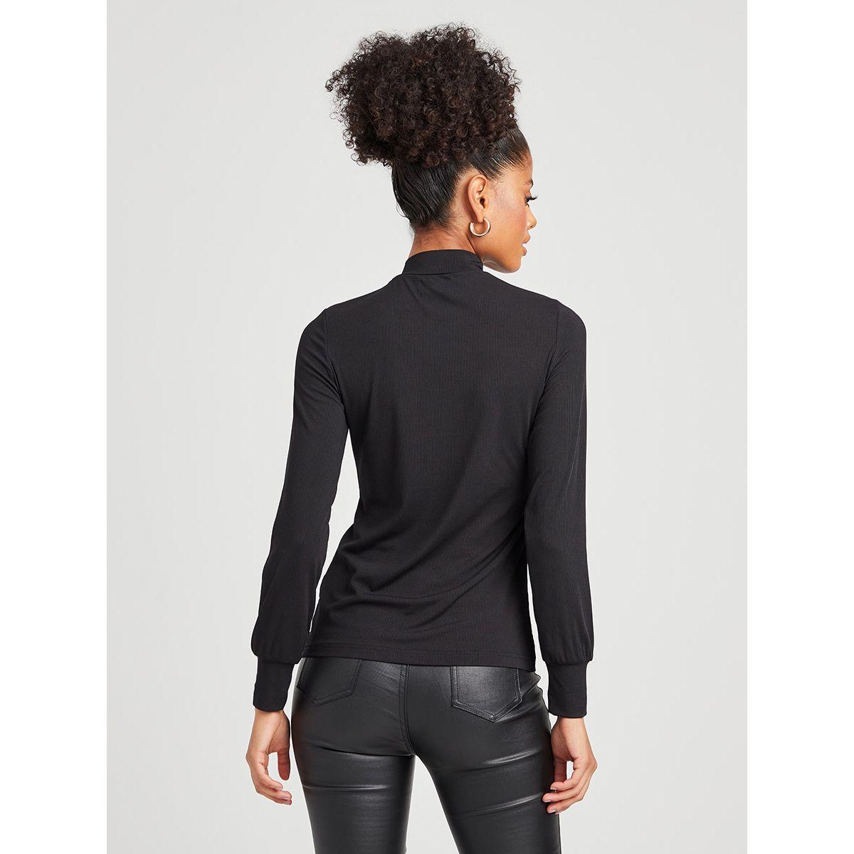 بلوزة مضلعة باكمام طويلة من ريد تايب-women-clothing-shirtsandblouses-blouses-image-4