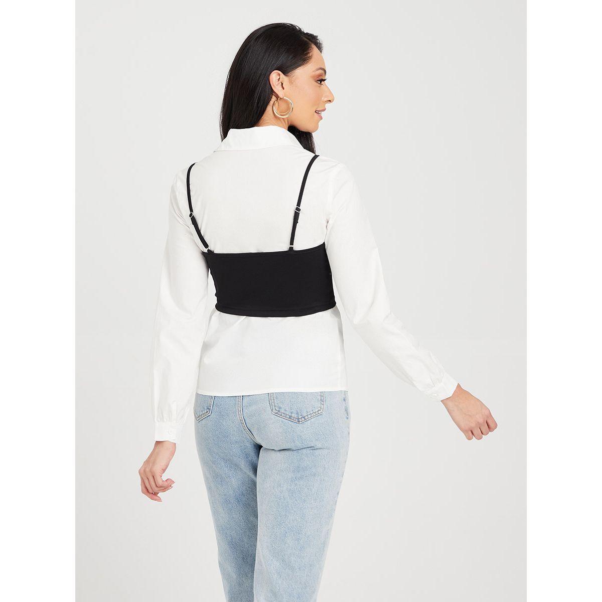 قميص طويل بقصة عادية-women-clothing-shirtsandblouses-shirts-image-8