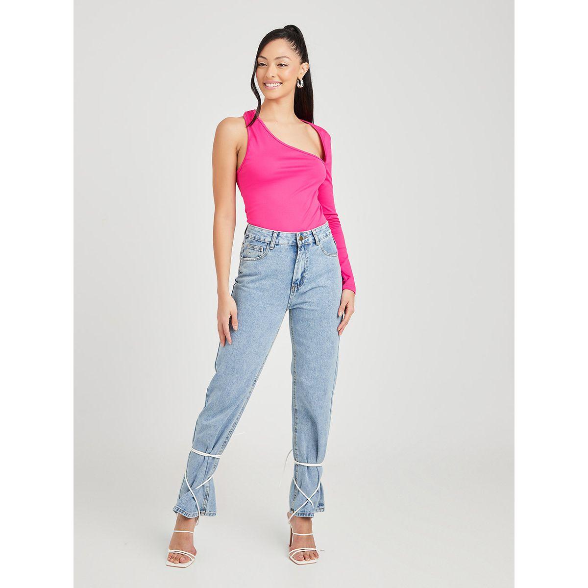 بودي سوت مزين بفتحات من ريد تايب-women-clothing-tshirts-image-2