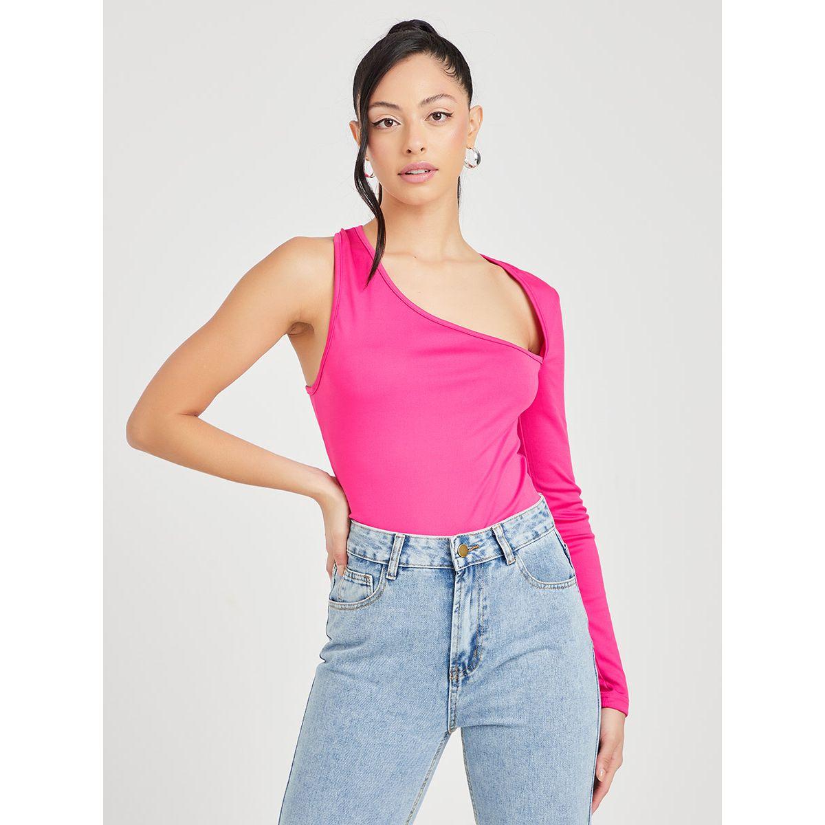 بودي سوت مزين بفتحات من ريد تايب-women-clothing-tshirts-image-3