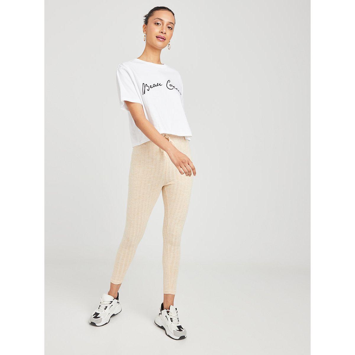 ليقنز مضلع مزين بأربطة خصر من ريد تايب-women-clothing-bottoms-leggings-image-2