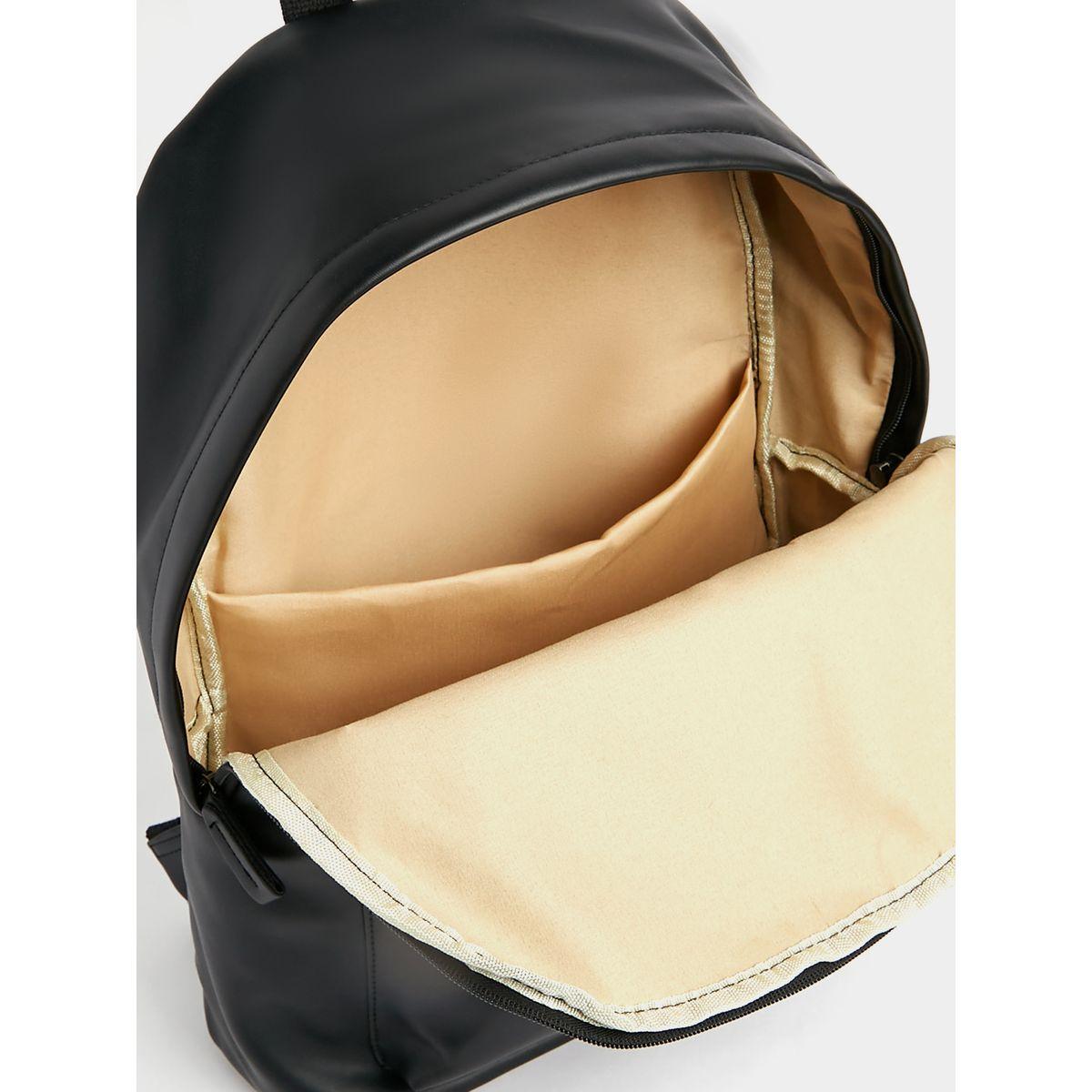 Styli PU Leather Backpack with Zip Closure Compartment-men-bags-image-6