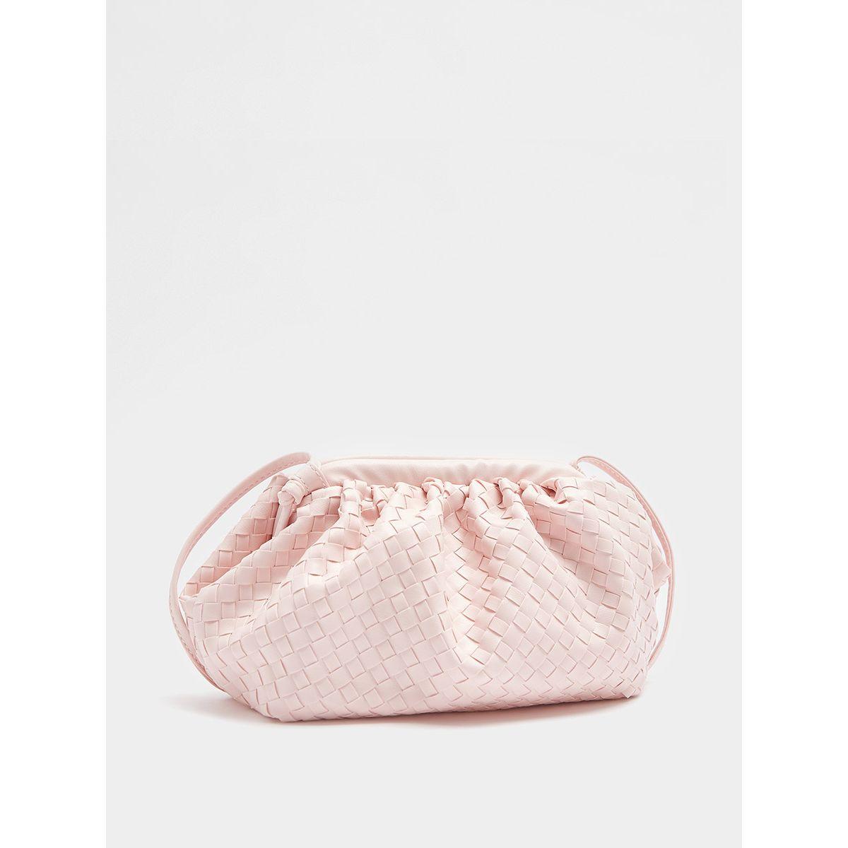 Styli Weave Pattern Crossbody Bag with Long Strap-women-bagsandwallets-handbags-image-1
