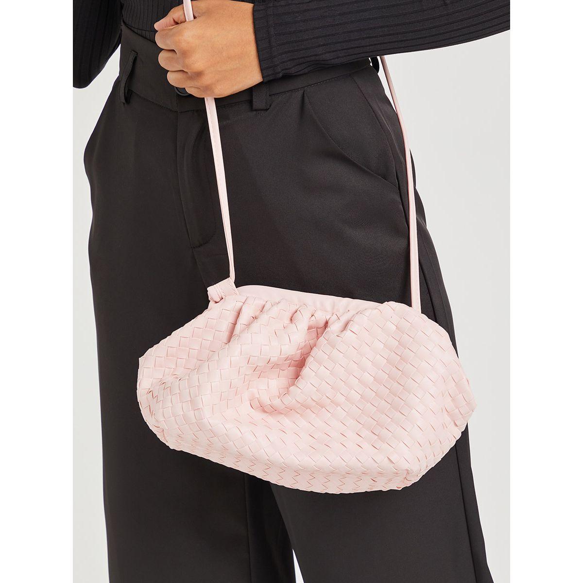 Styli Weave Pattern Crossbody Bag with Long Strap-women-bagsandwallets-handbags-image-3