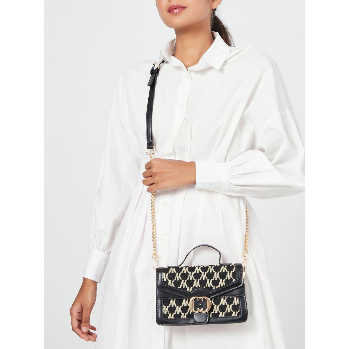 شنطة بحمالة كتف بنمط سلسلة-women-bagsandwallets-handbags-image-2